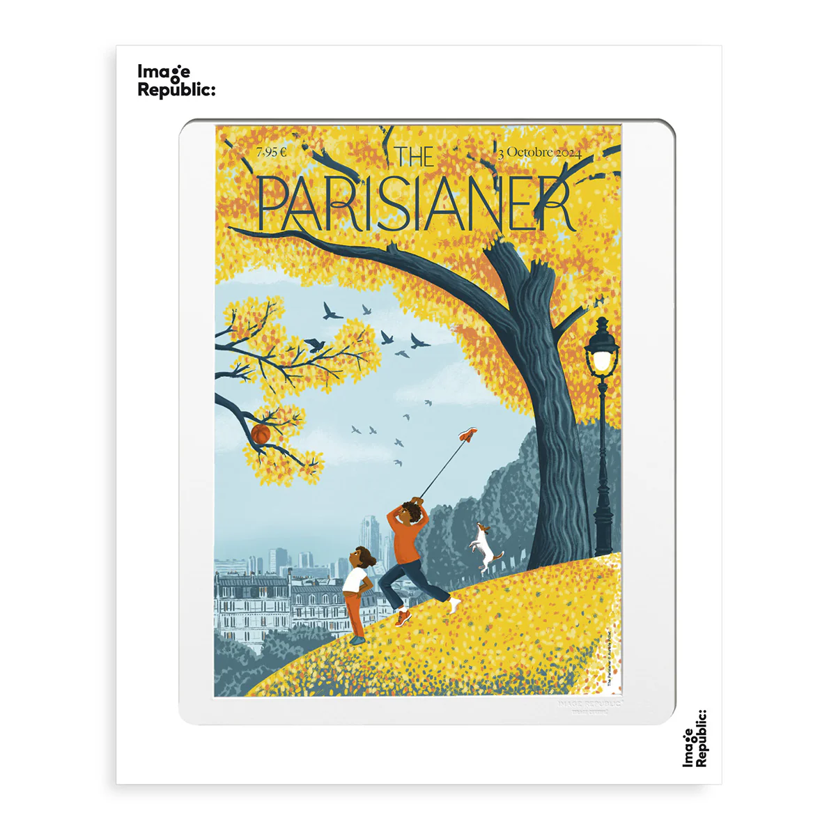 Affiche Lancer du Marteau - The Parisianer N°100 - Pollet