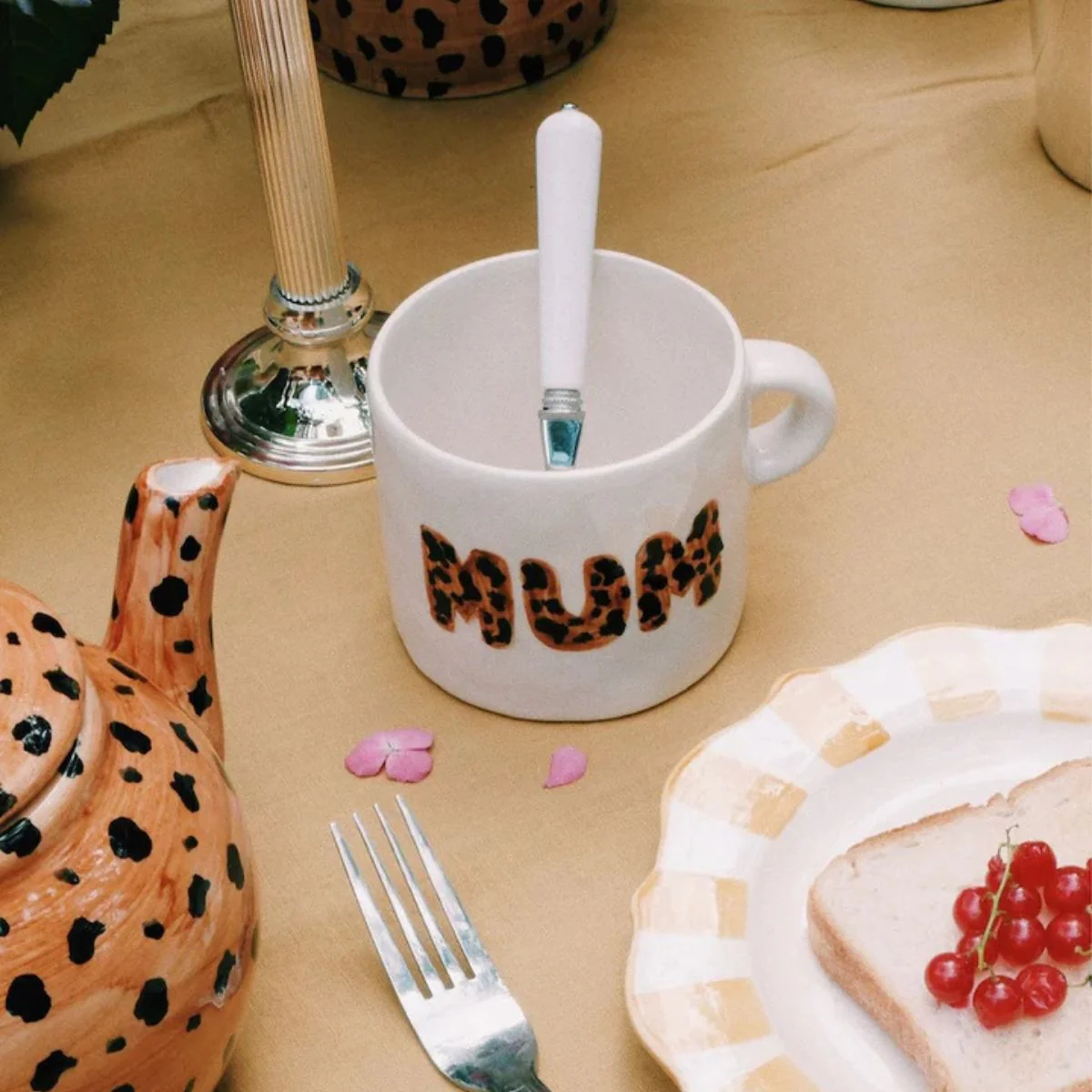 Mug For all the Mums Léopard