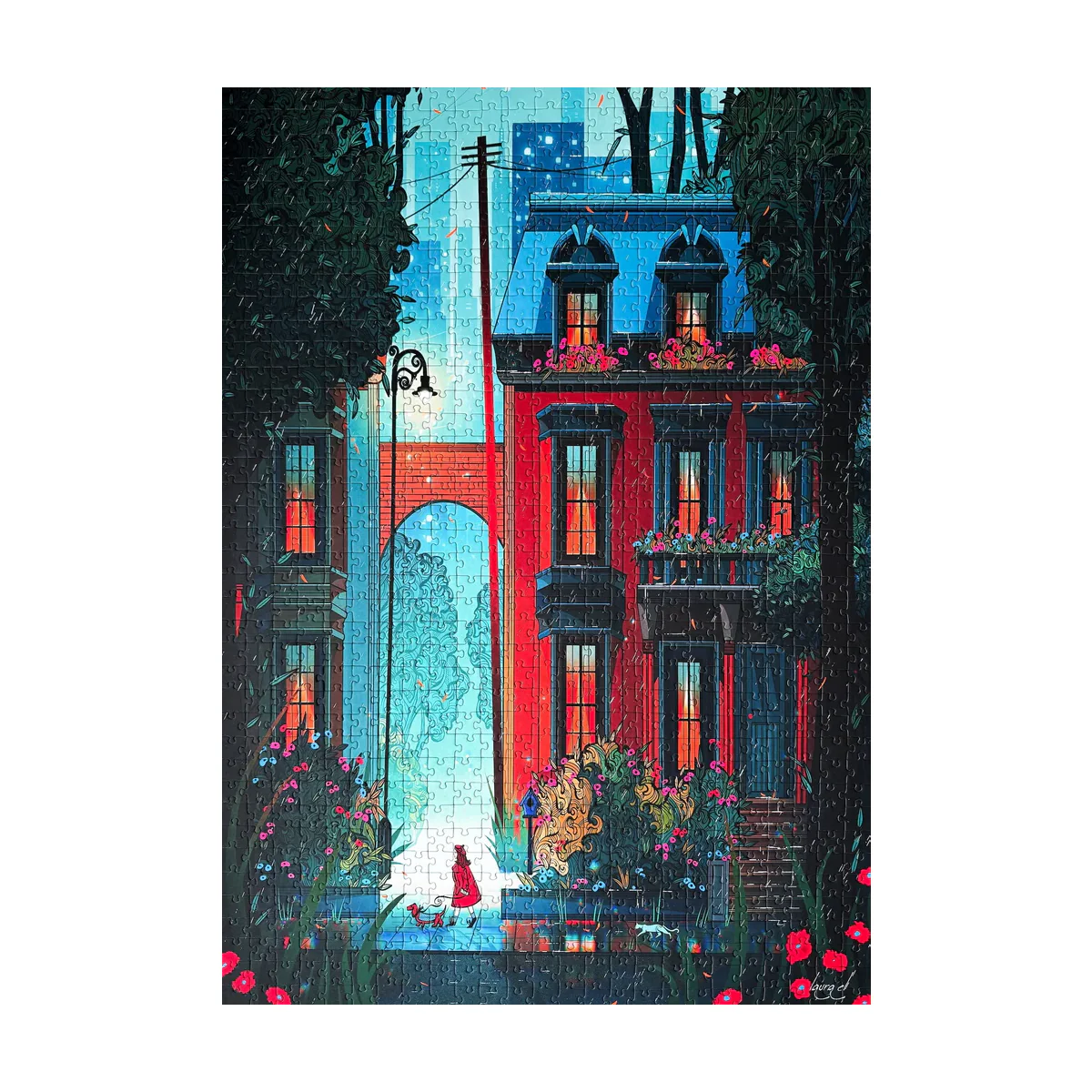 Puzzle Midnight Walk - 1000 pièces