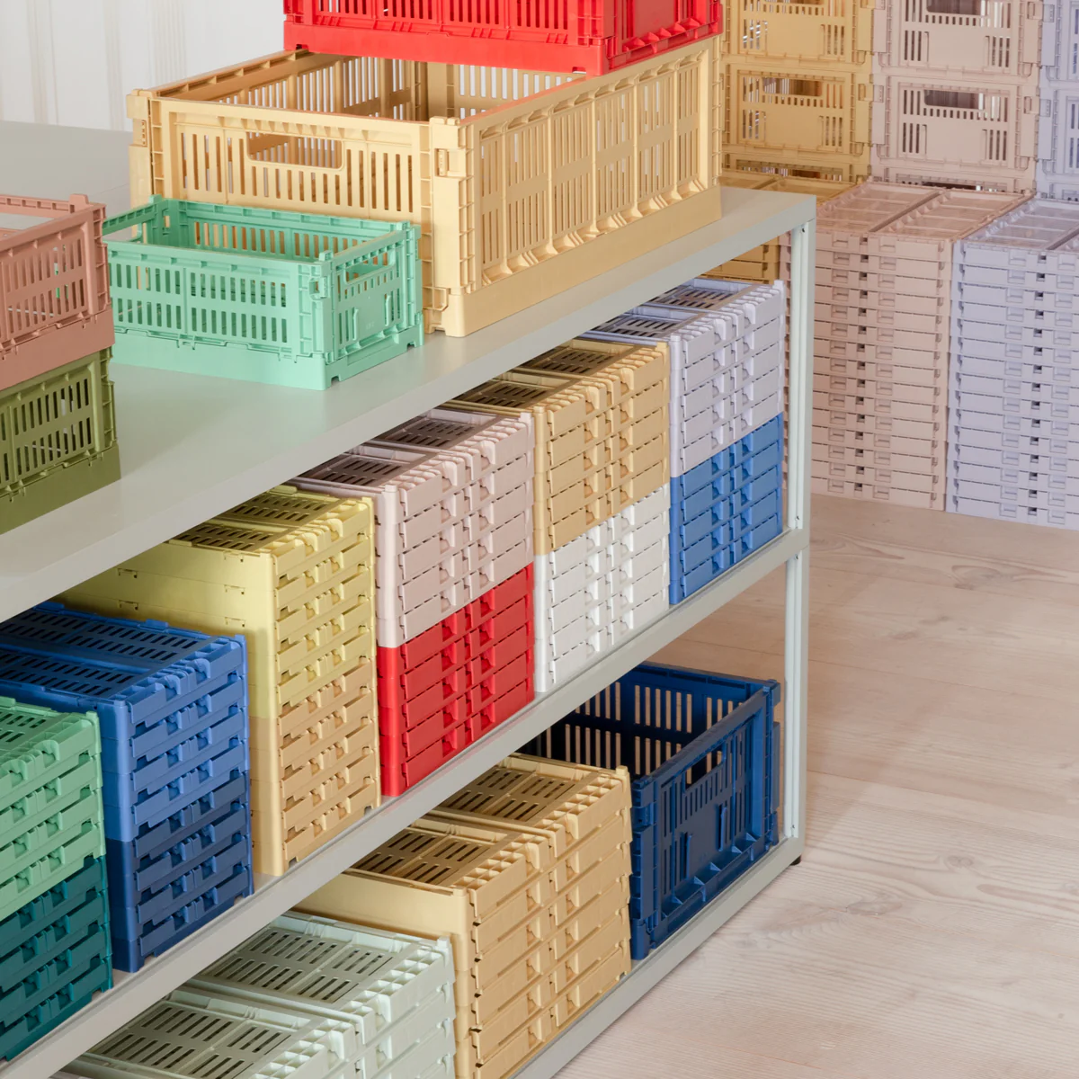 Caisse Crate S - Menthe Foncée