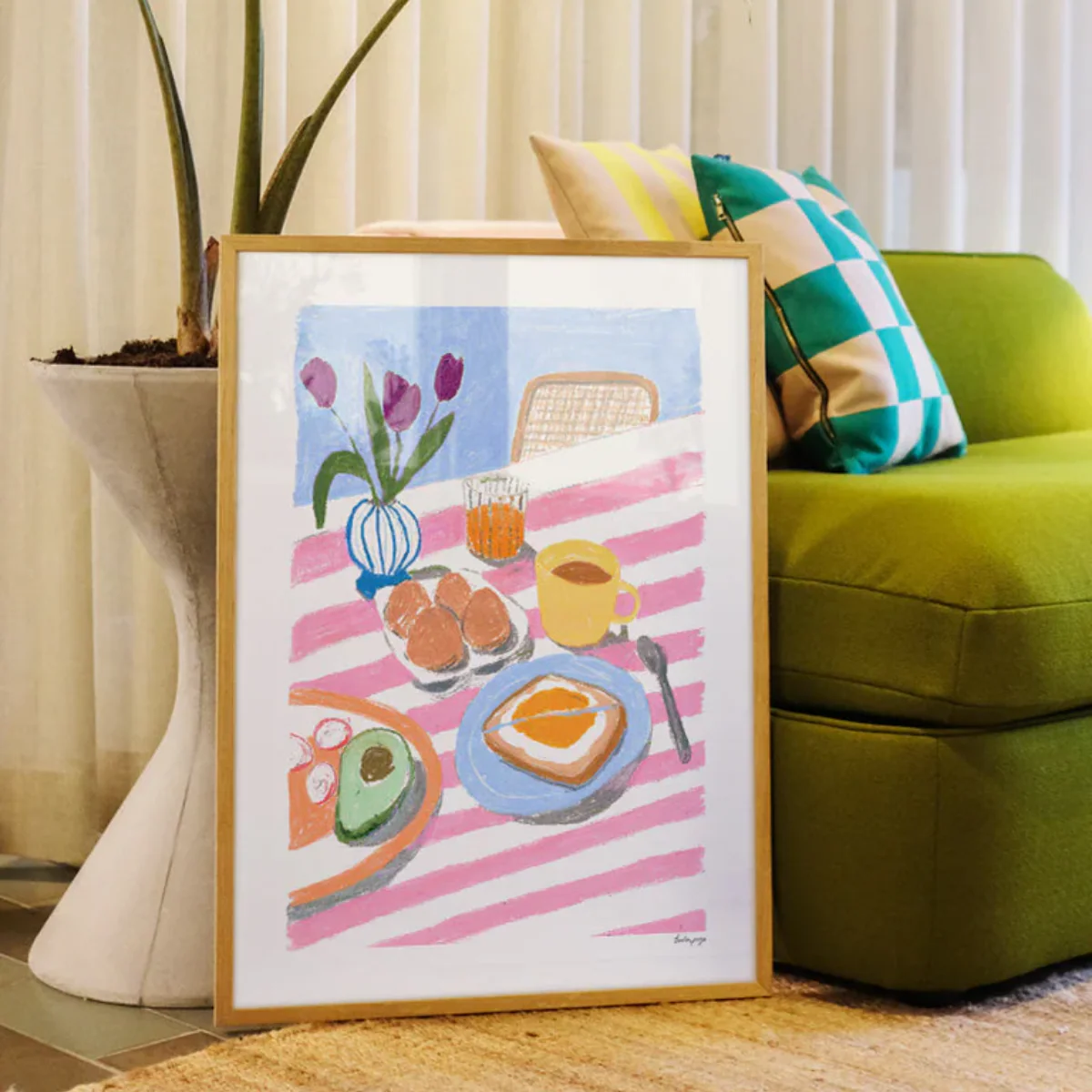 Affiche Laura Page - Marmelade Breakfast