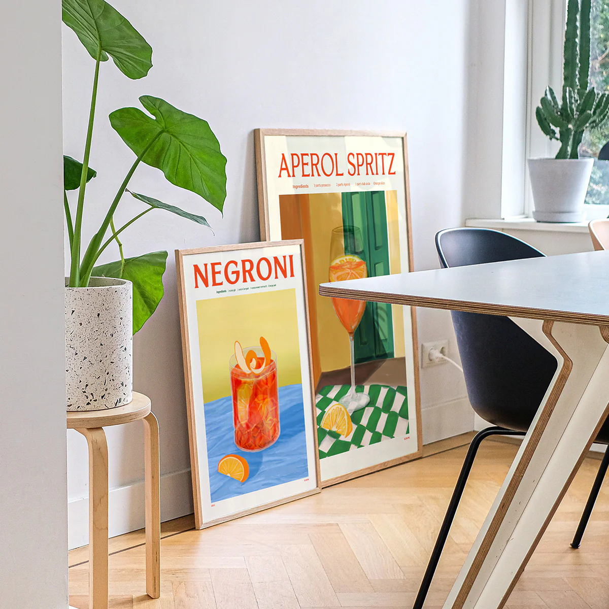 Affiche Cocktail - Elin PK - Aperol Spritz