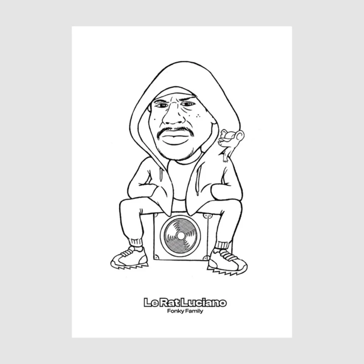 Coloriage - Rap Marseille