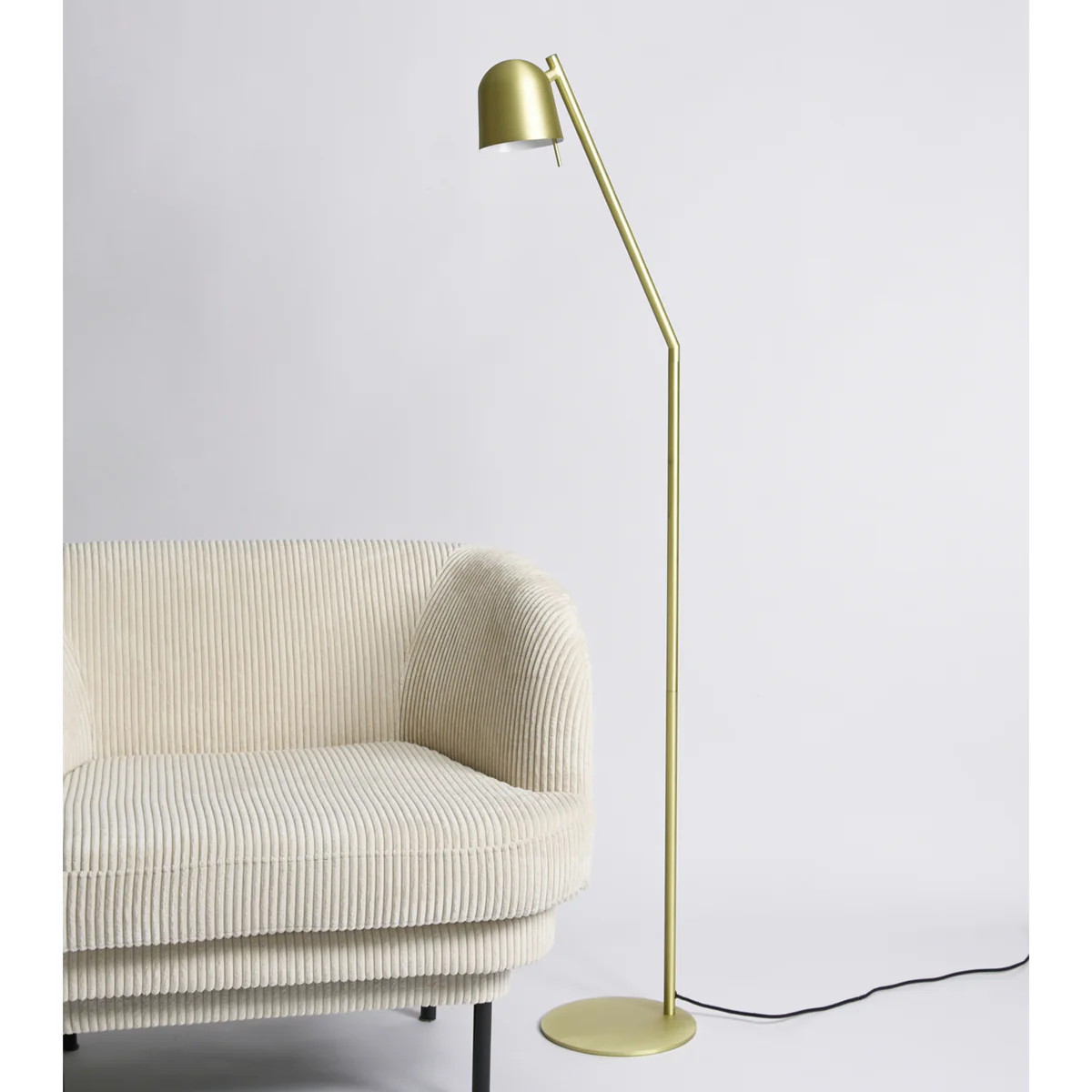 Lampadaire Ho Acier Peint - 153 x 40 cm - Noir