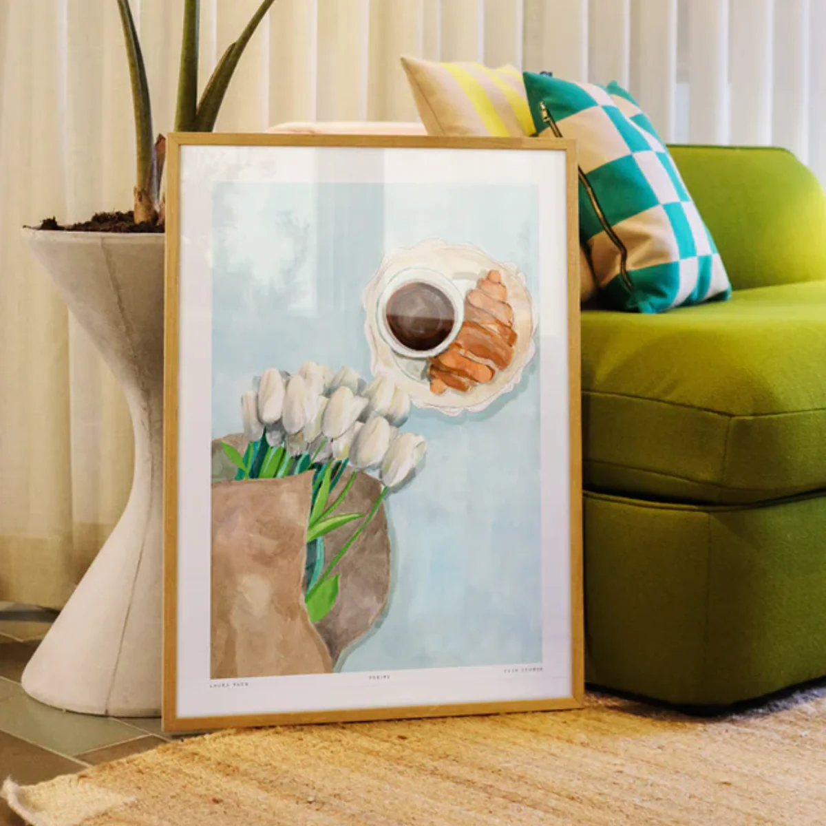 Affiche Laura Page - Tulips