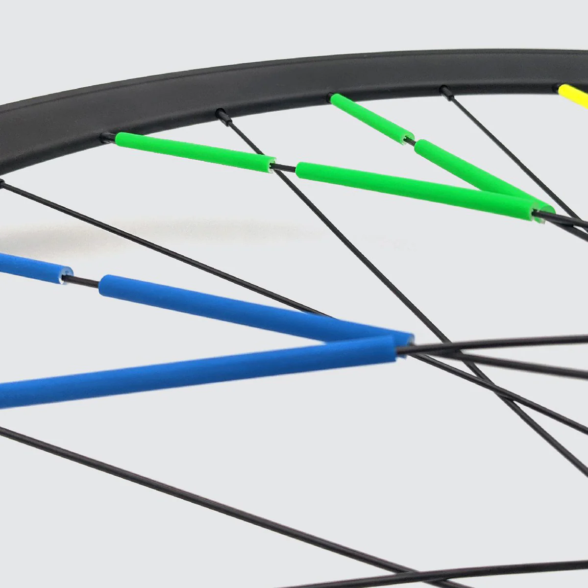 Réflecteurs pour rayons de vélo - Fluo