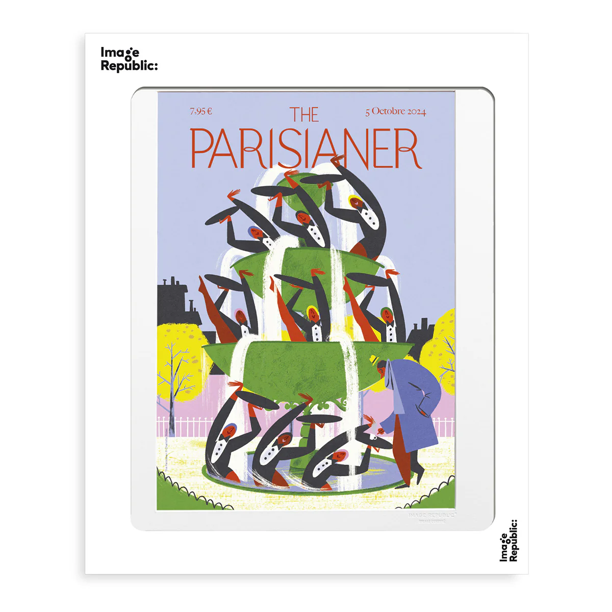 Affiche Natation Artistique - The Parisianer N°114 - Molas