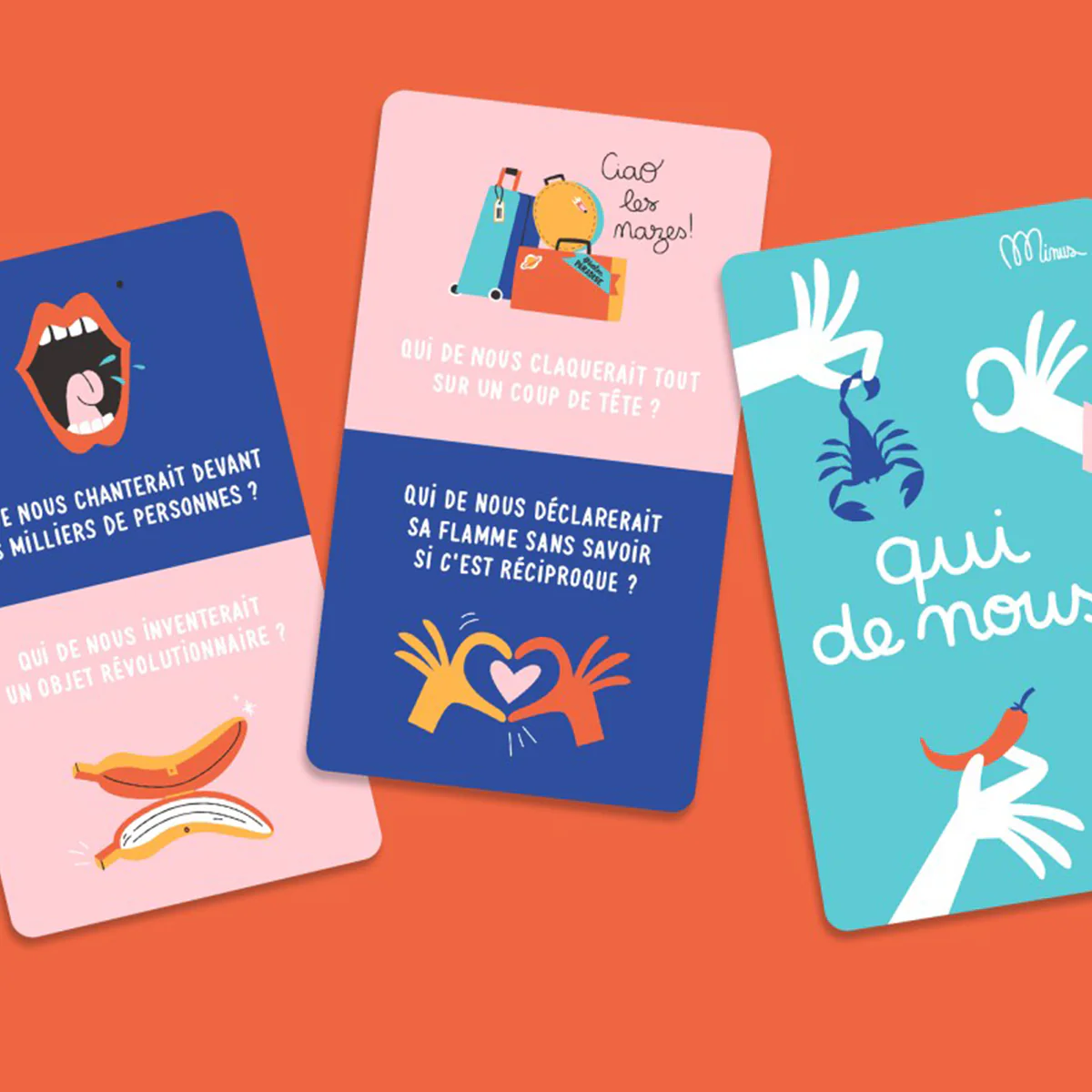Jeu de 25 cartes - Qui de nous...