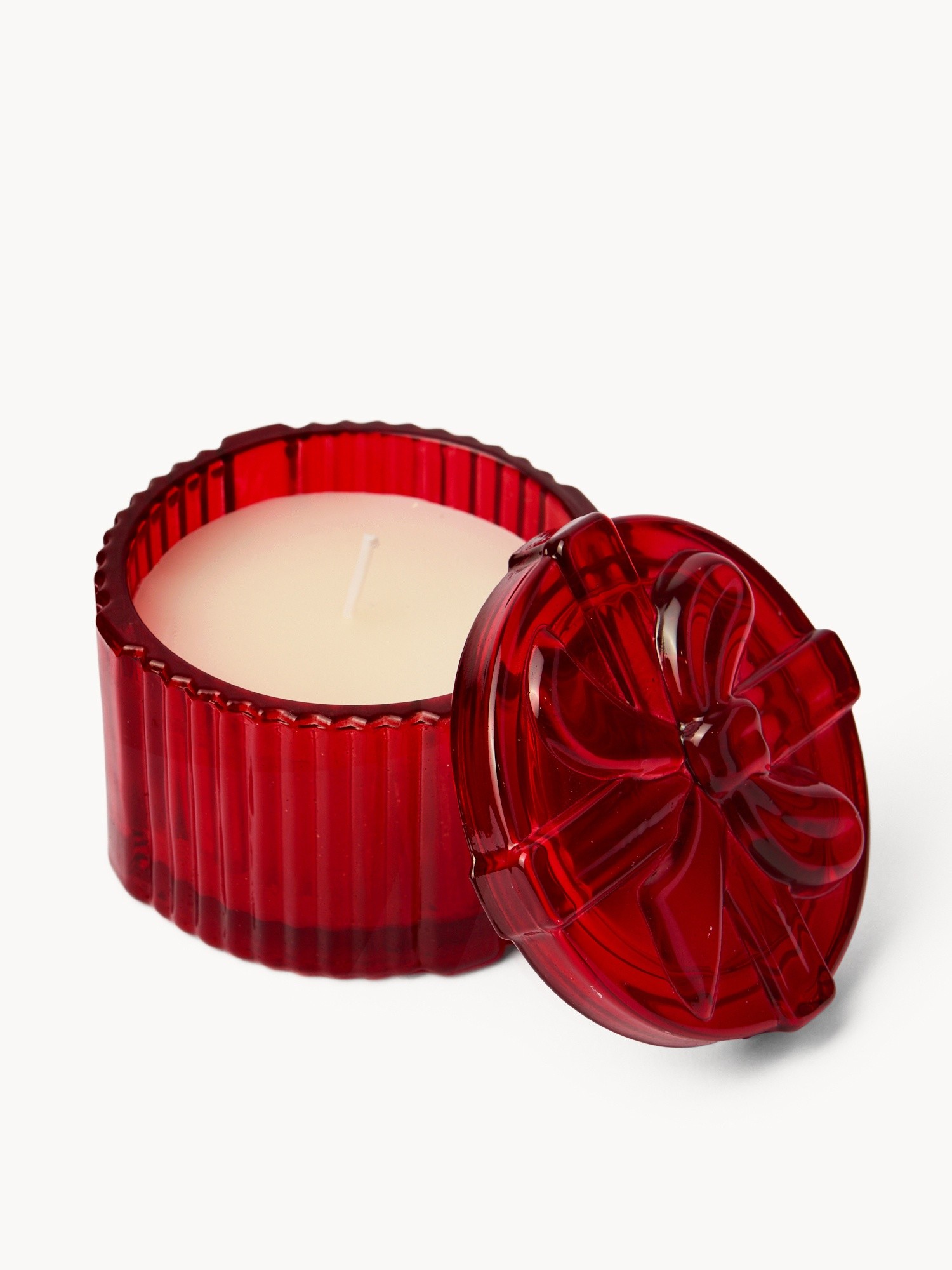 Candela con coperchio