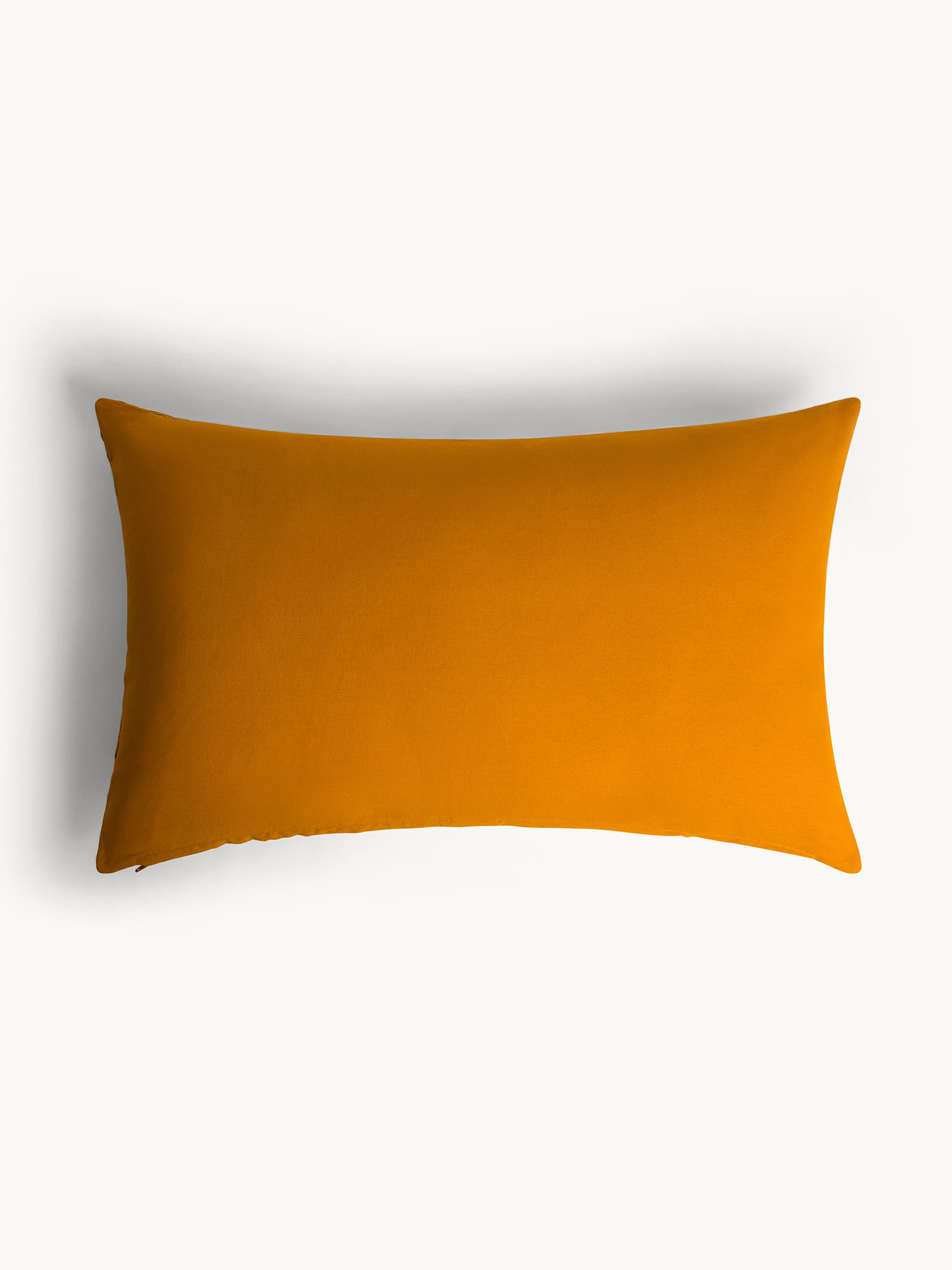 Cuscino 45x65 cm in ciniglia ricamo floreale