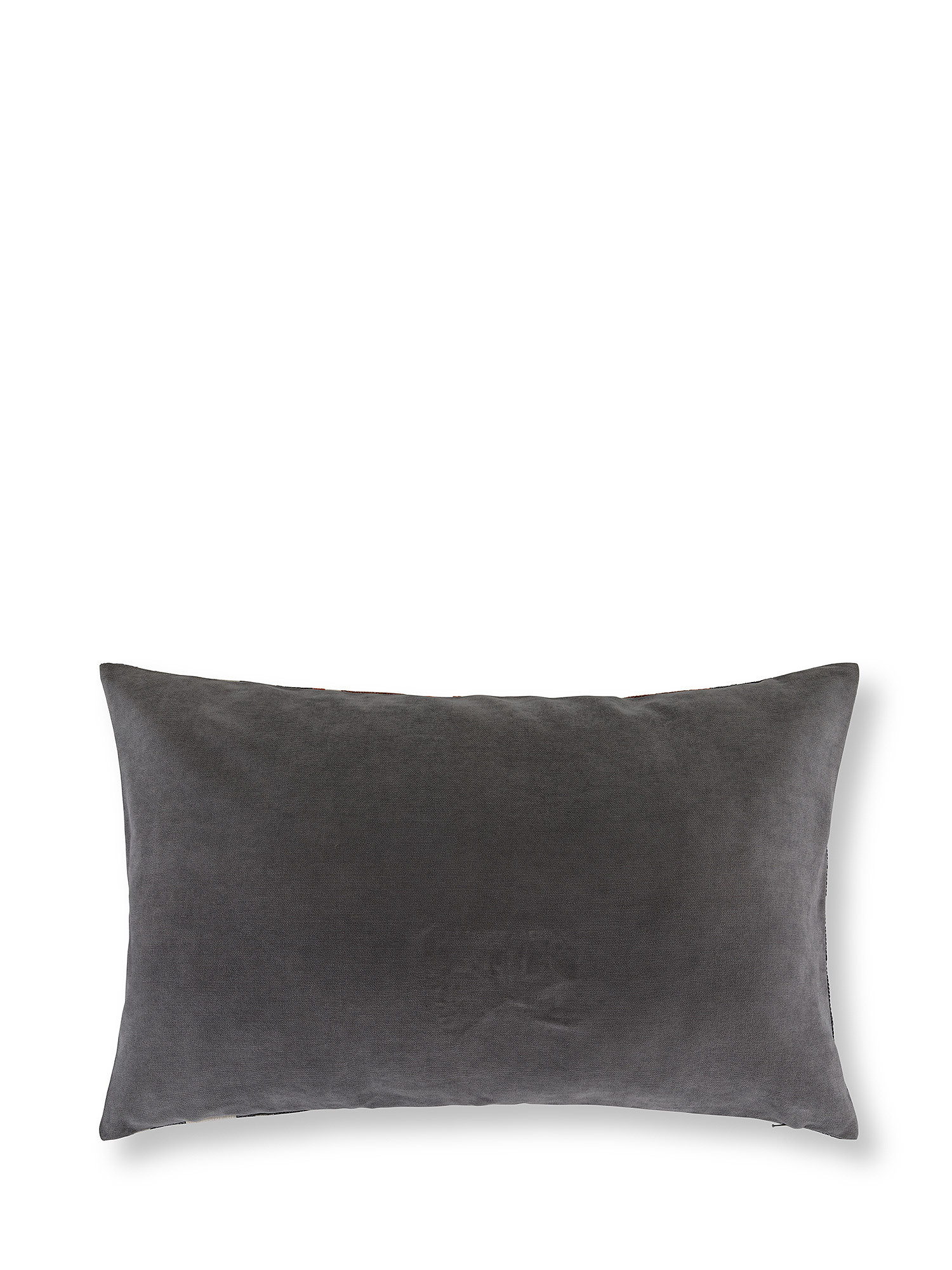 Cuscino jacquard motivo righe 35x55cm