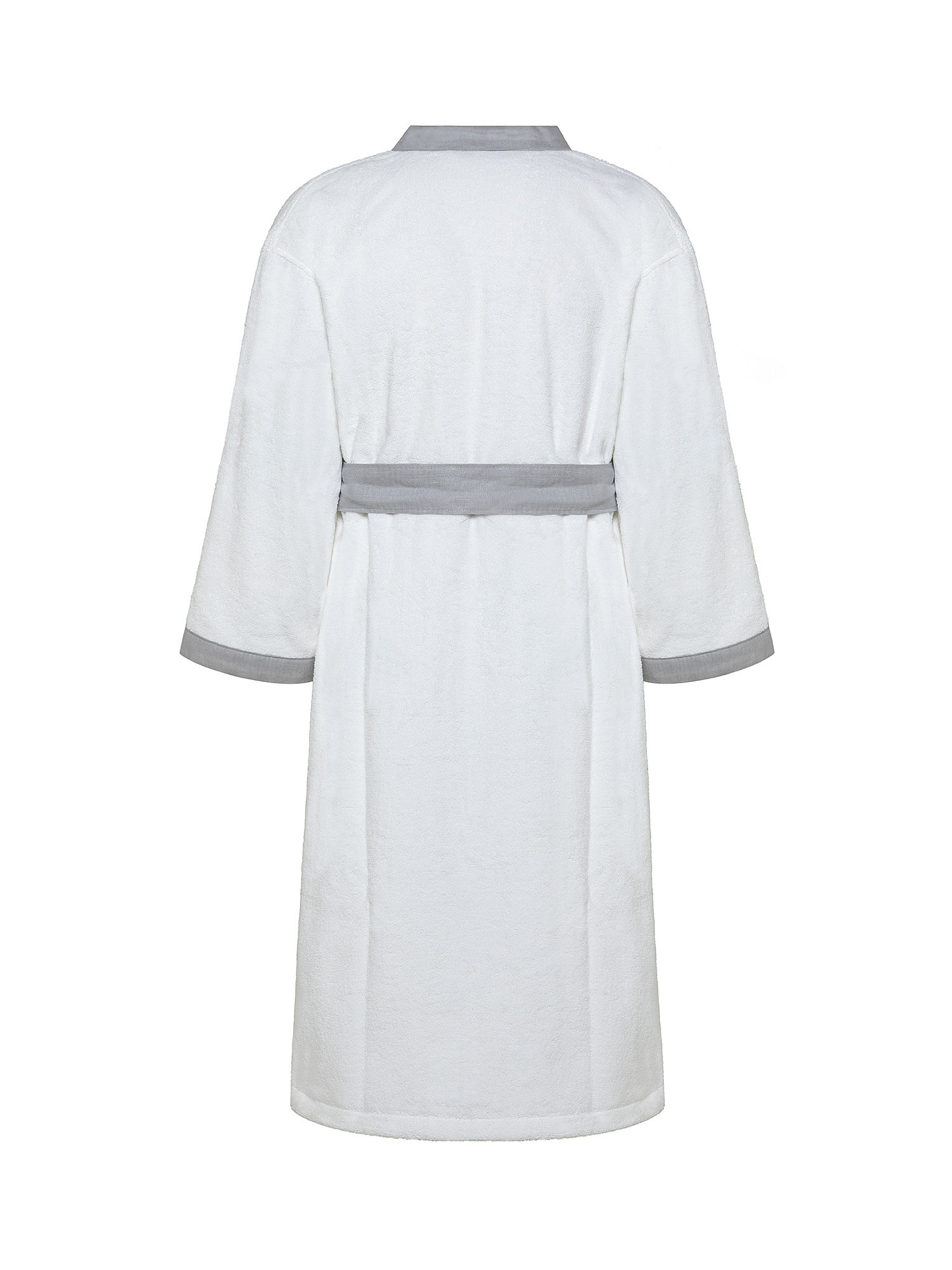 Accappatoio bordo lino Thermae