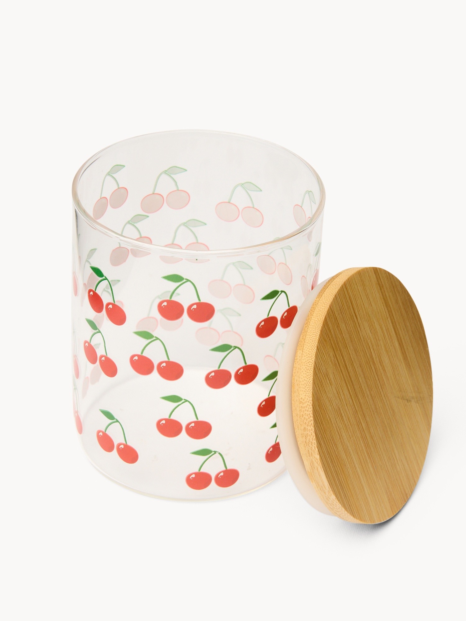 Barattolo in vetro motivo ciliegie - Prezzo di lancio