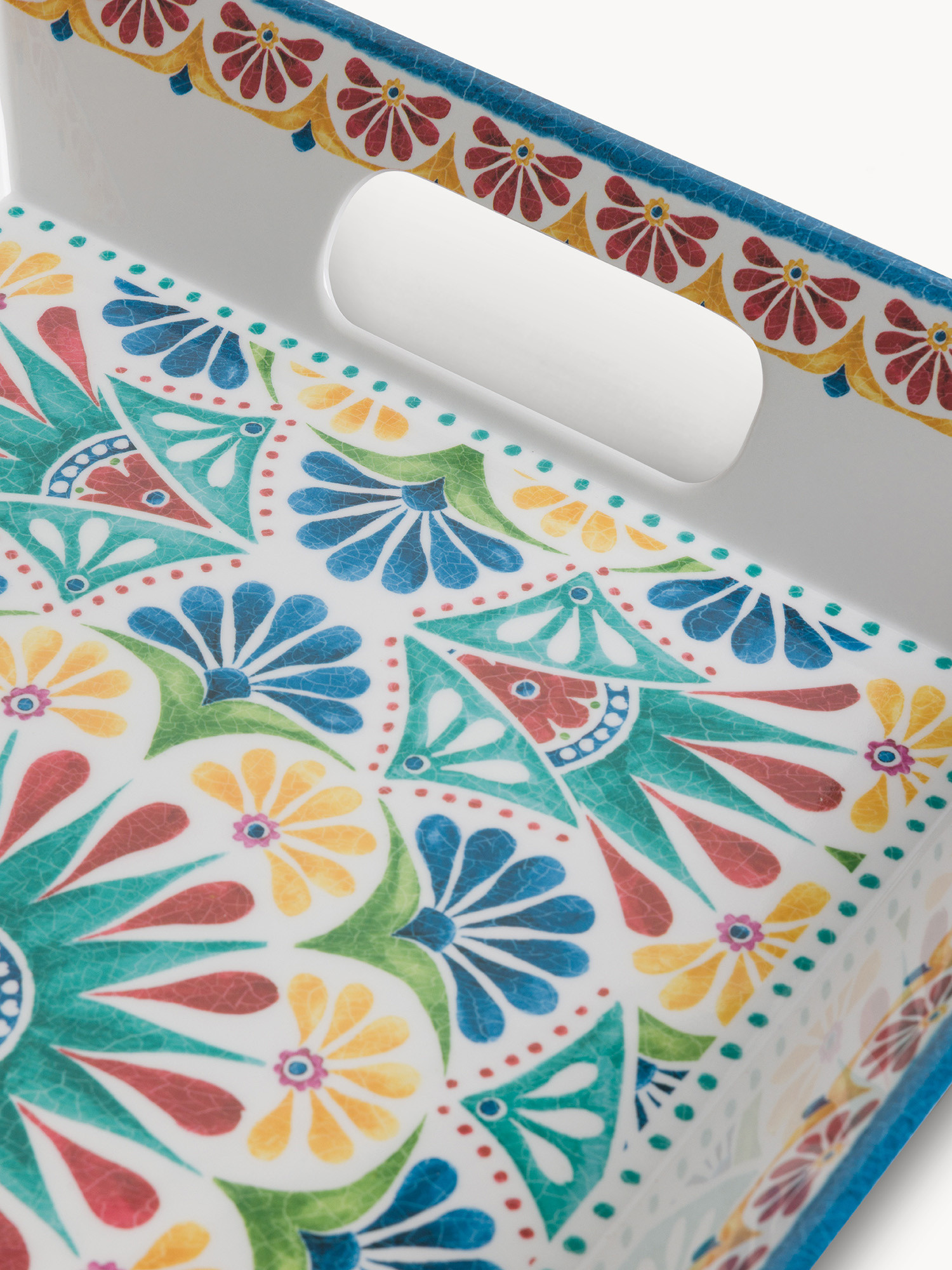 Vassoio rettangolare in melammina Artisan