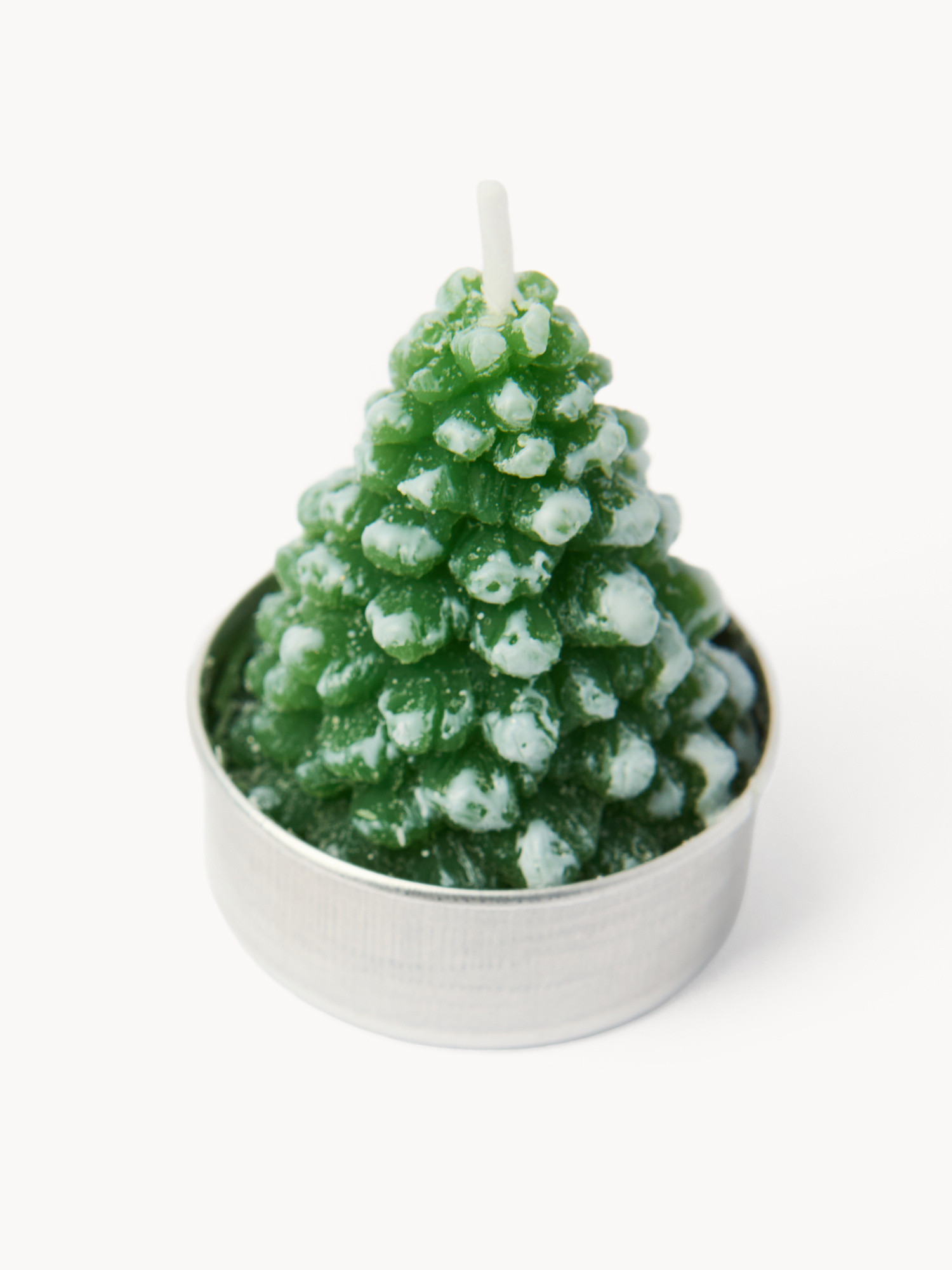 Set 6 candeline ad albero di Natale