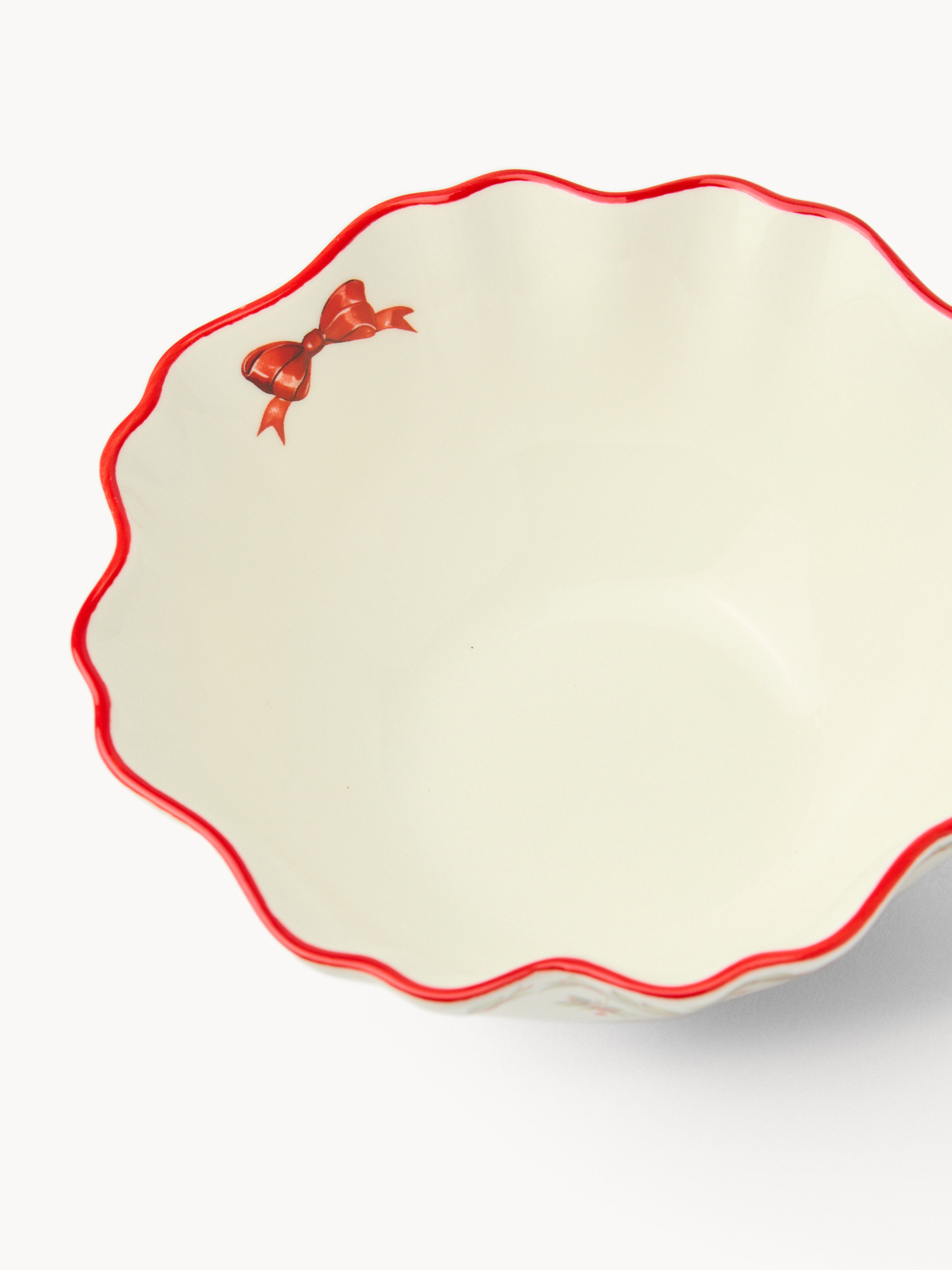 Coppetta in porcellana Natale vintage