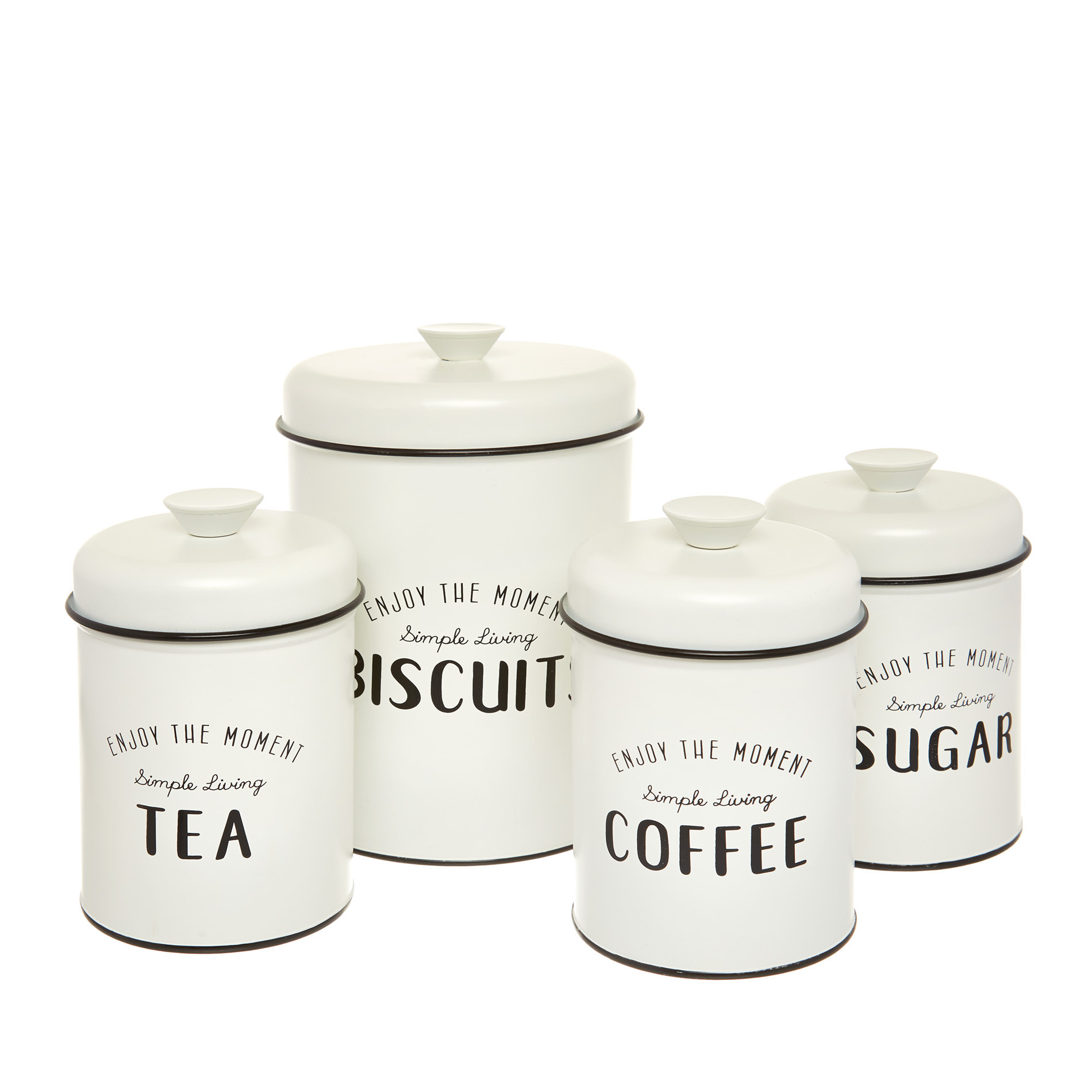 Barattolo ferro smaltato Tea