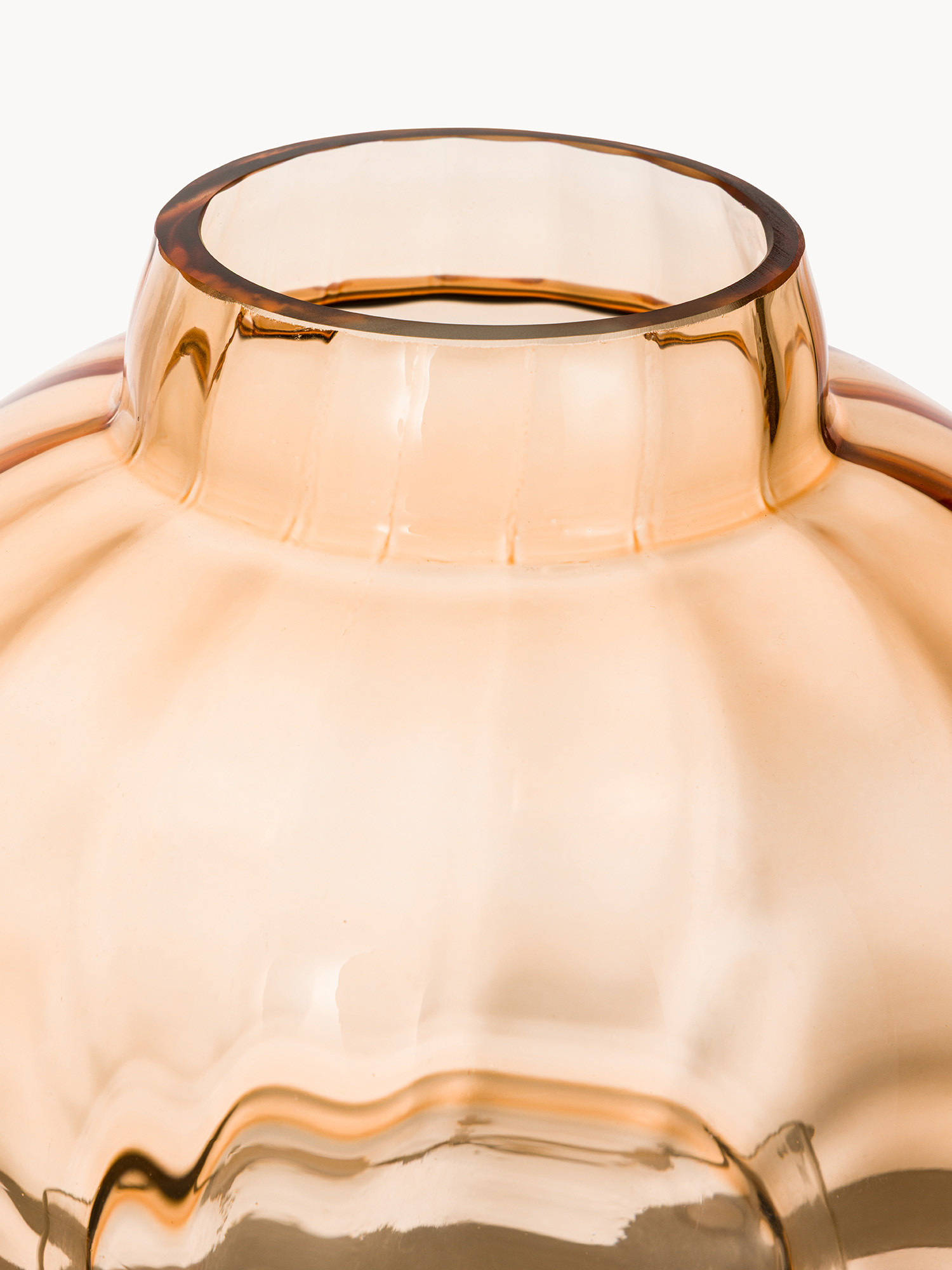 Vaso in vetro colorato