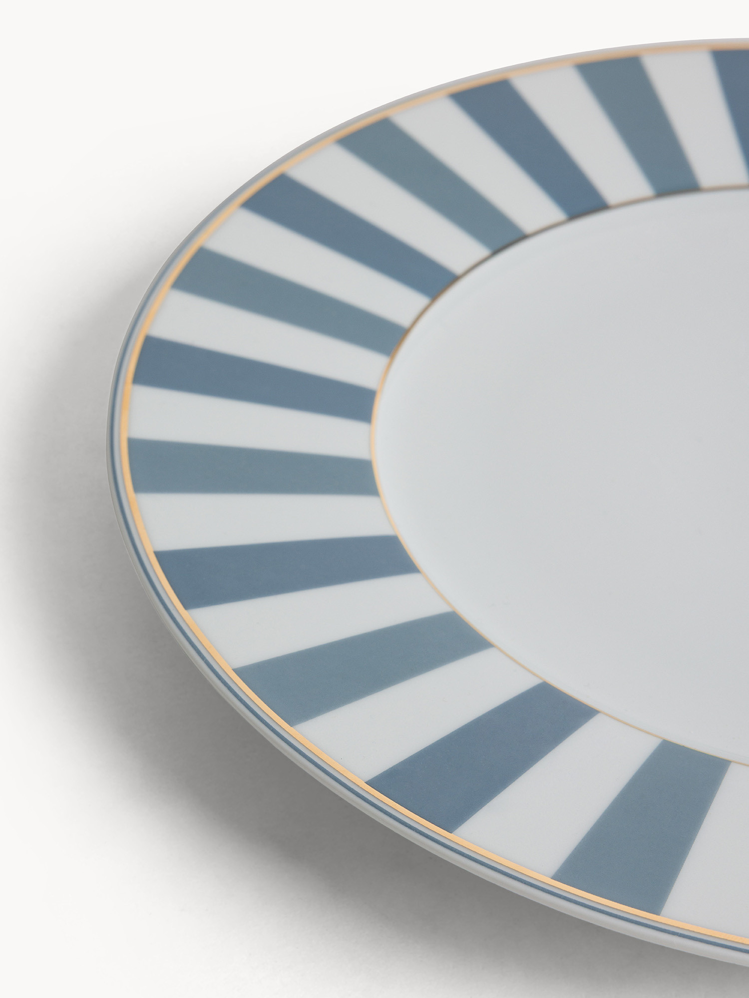 Piatto piano in porcellana Williamsburg