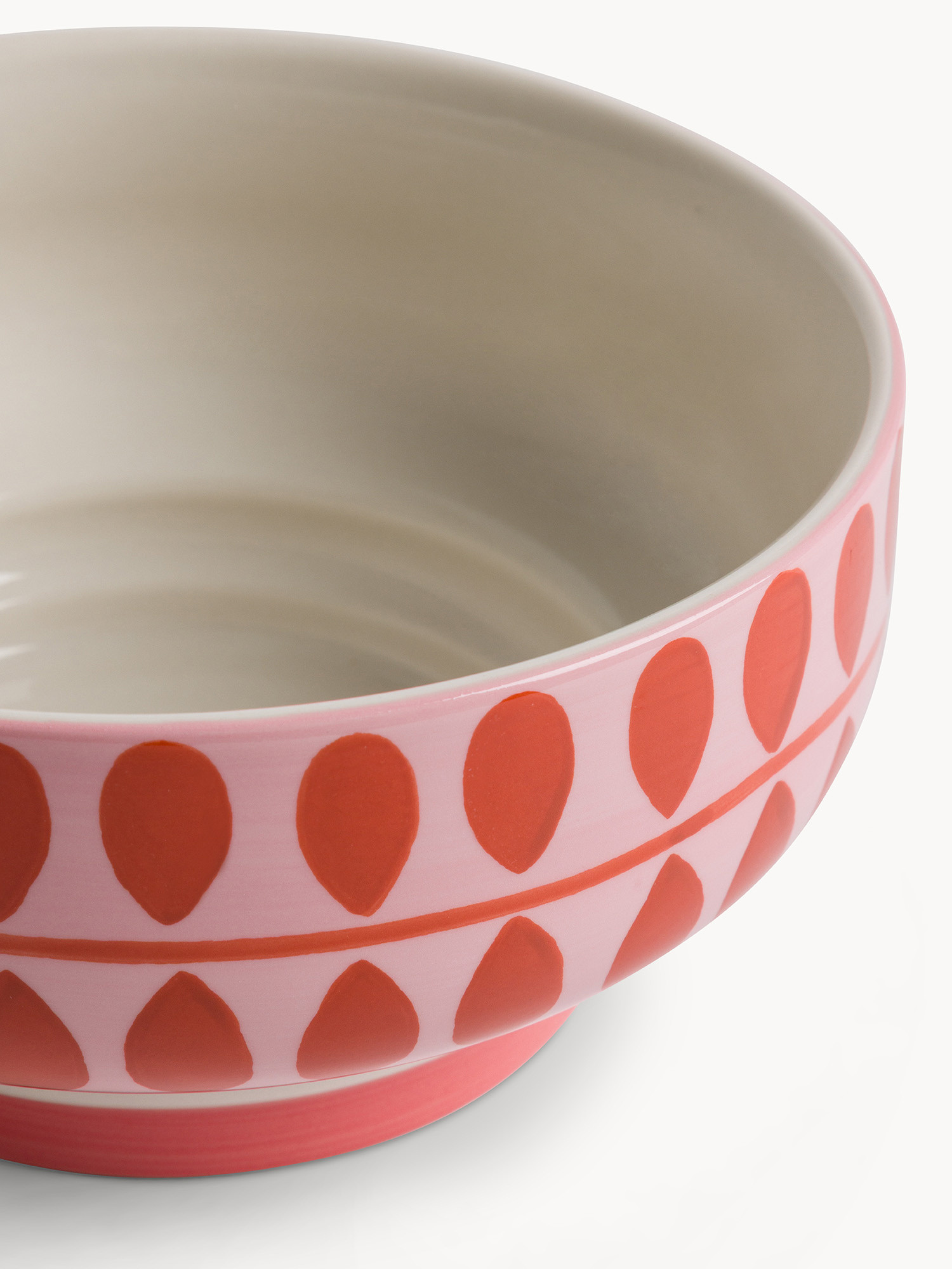 Coppette in ceramica motivi astratti