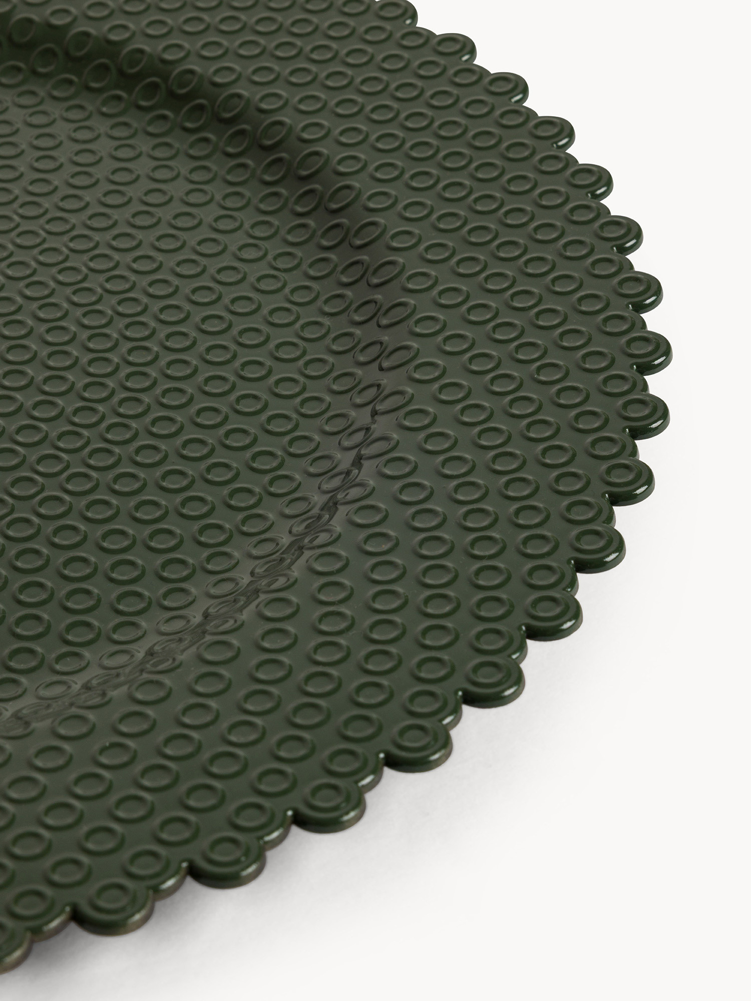 Sottopiatto in plastica