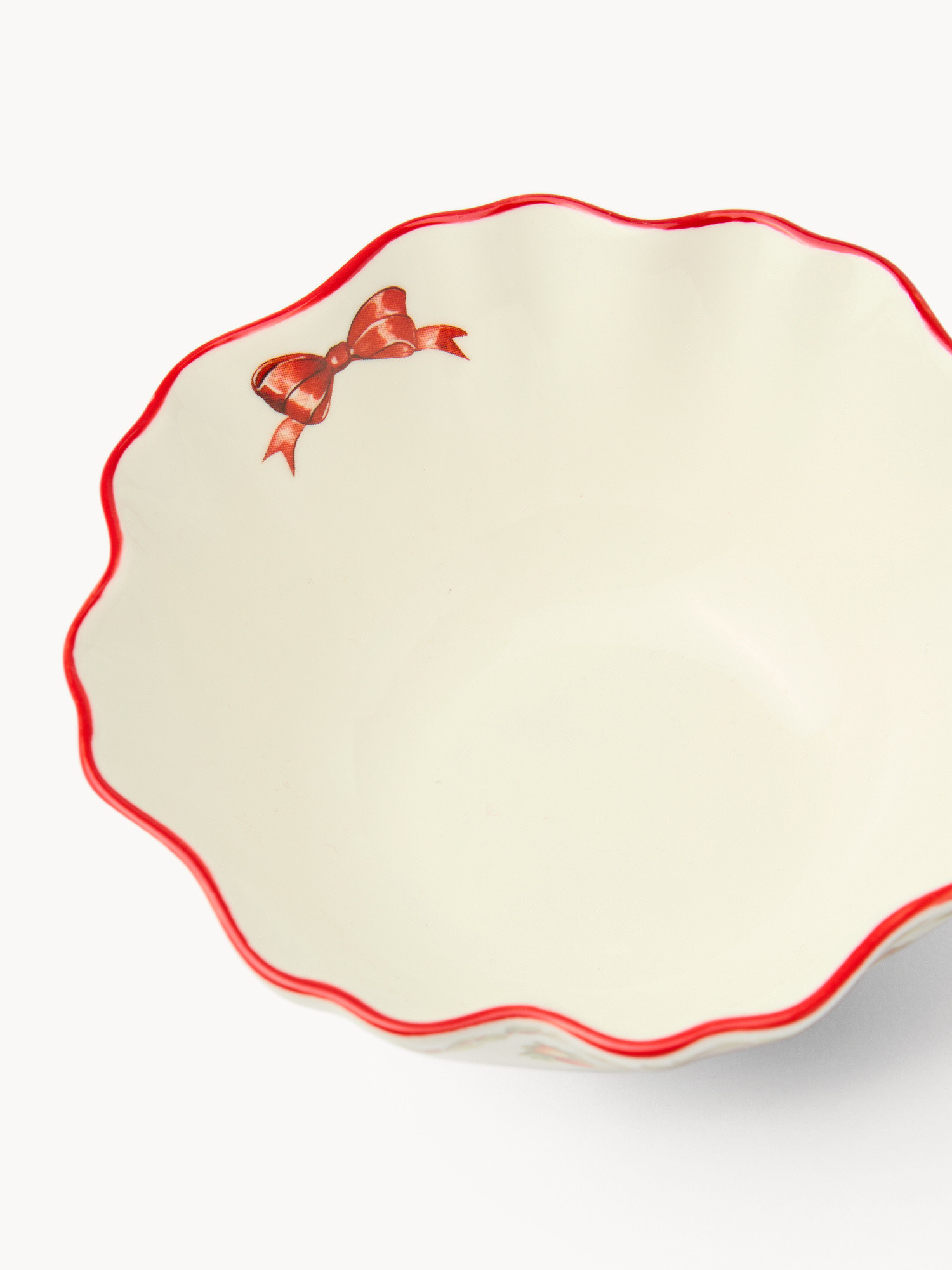 Coppetta in porcellana Natale vintage