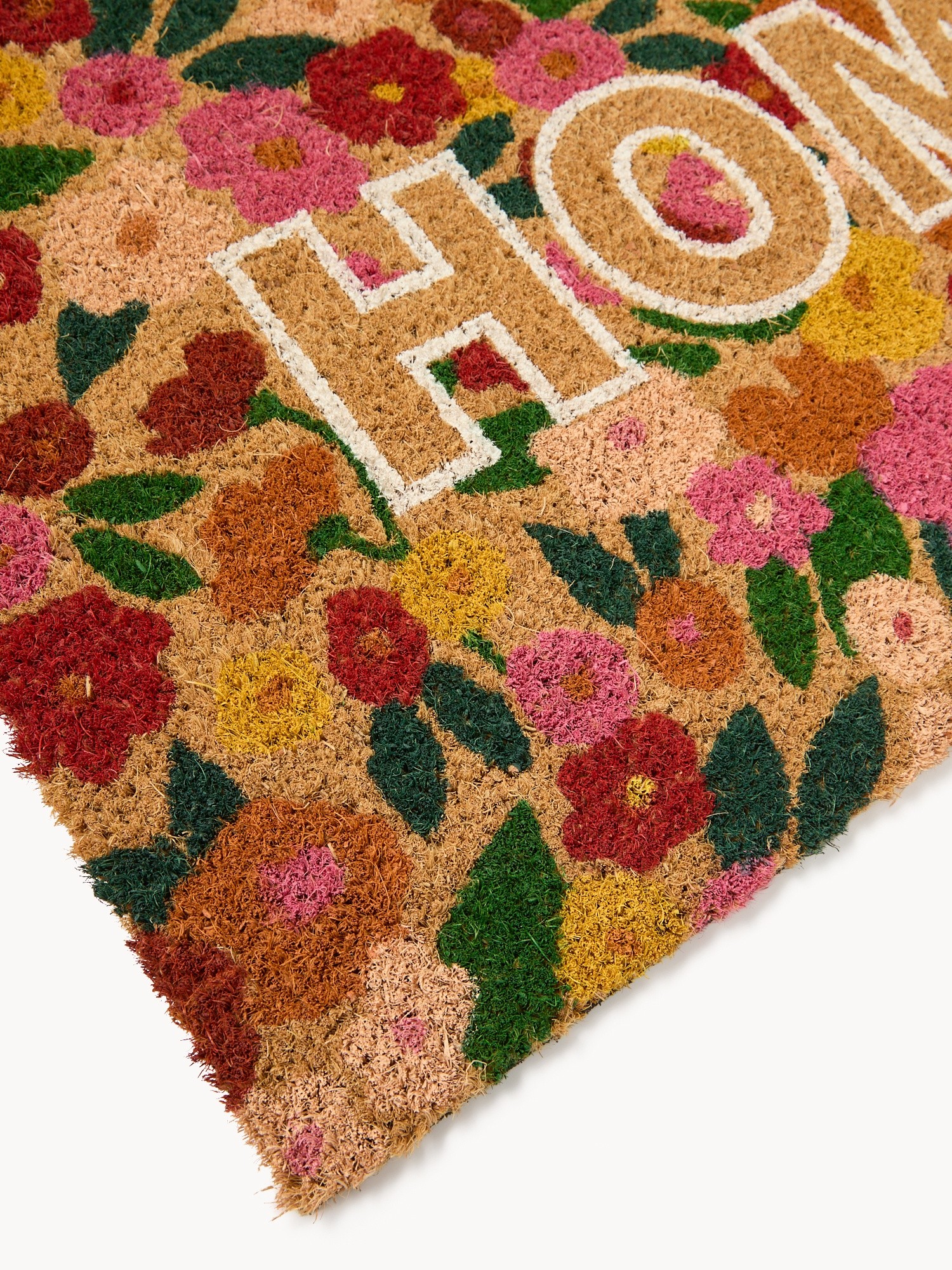 Zerbino in cocco con stampa fiorita Home - Prezzo di lancio