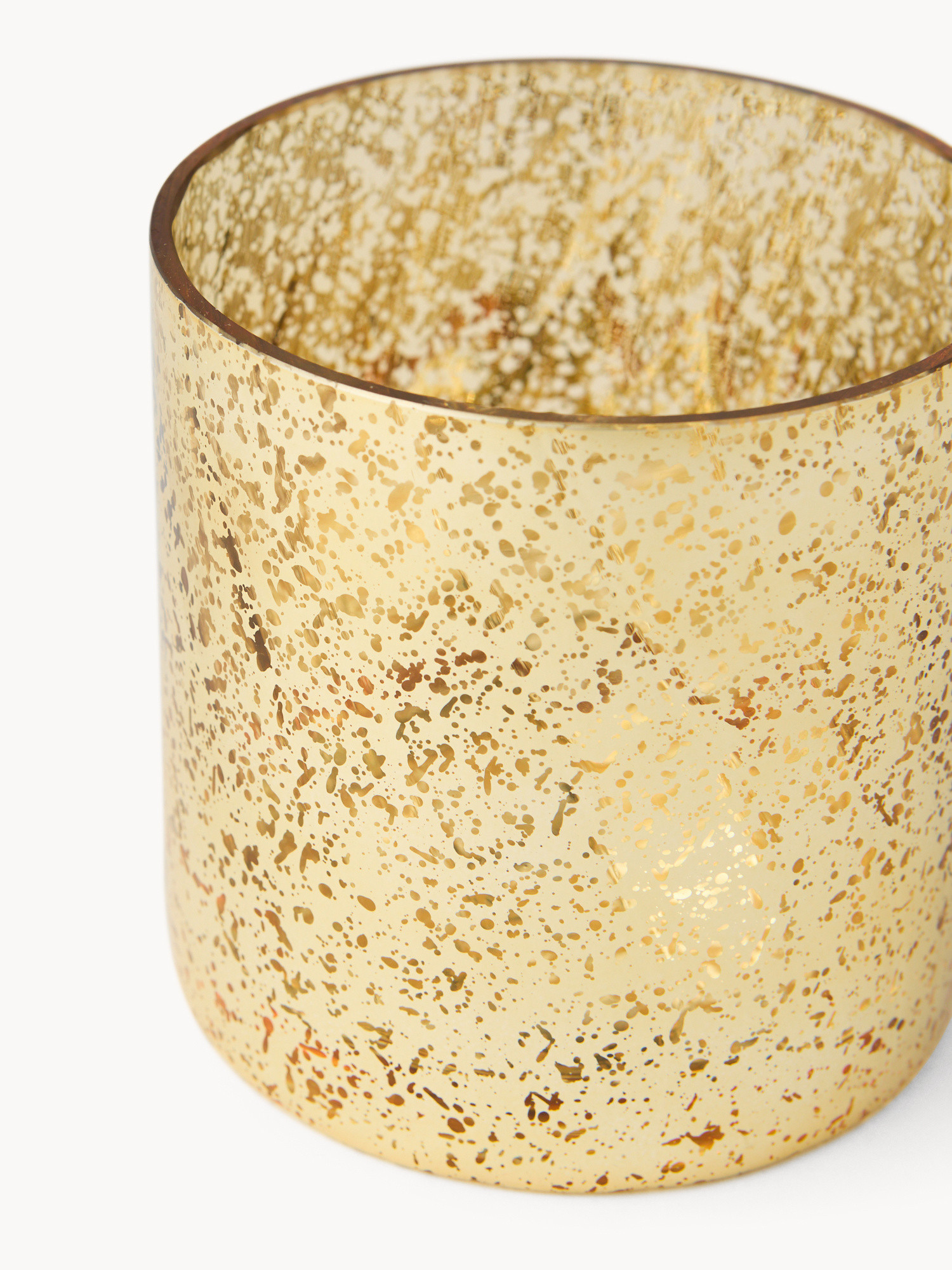 Votivo in vetro cilindrico