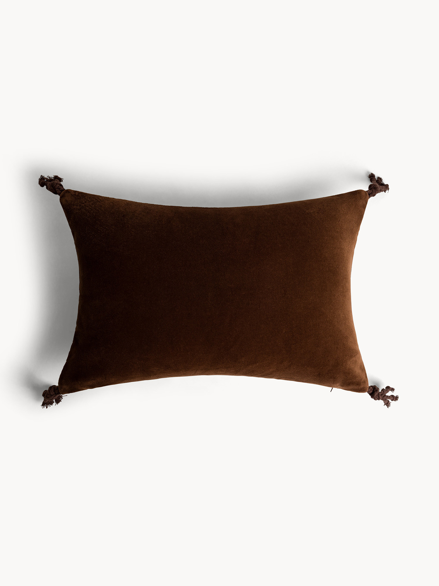 Cuscino 35x50 cm in velluto con applicazioni