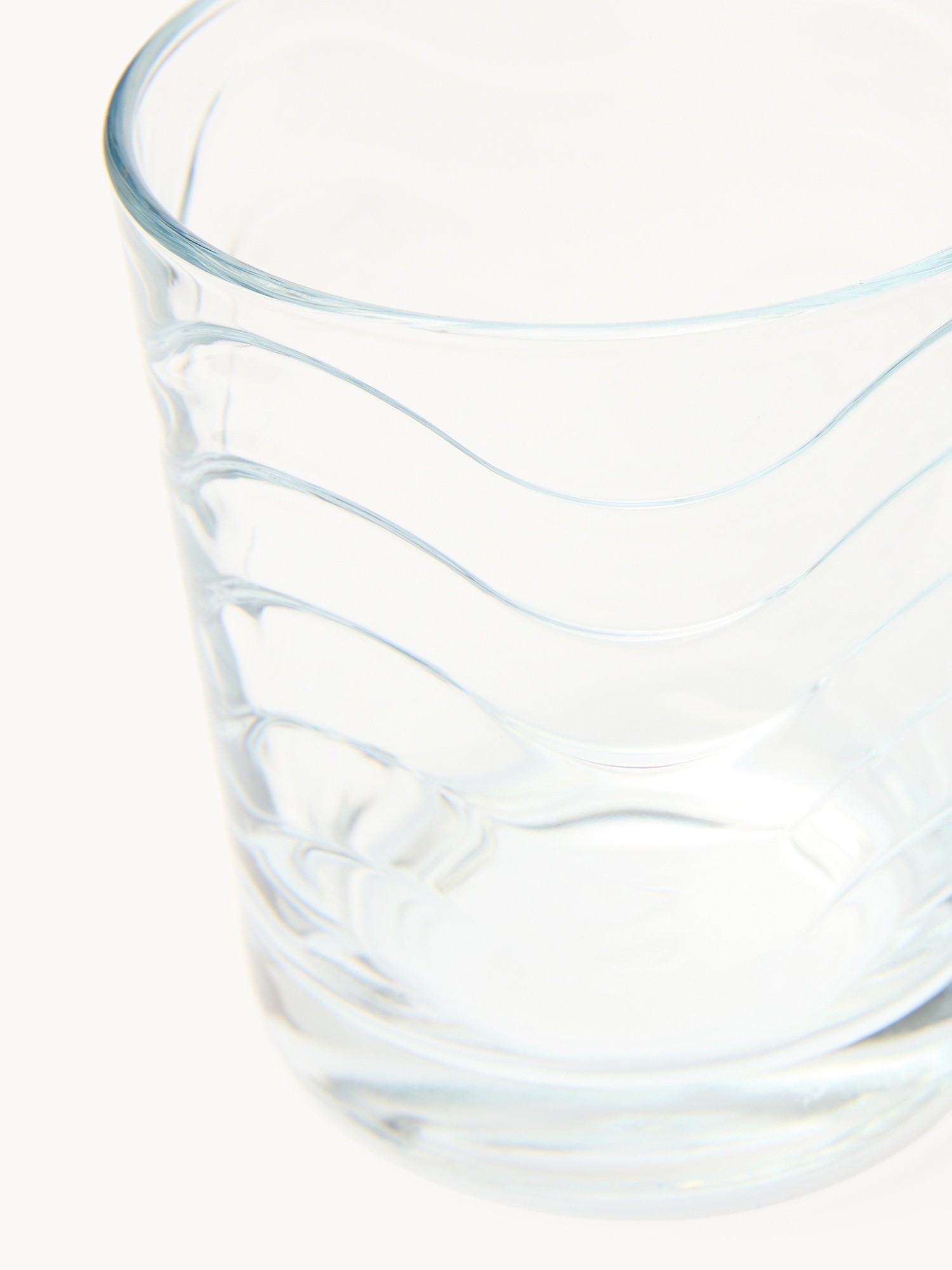 Set 6 bicchieri in vetro Toros - Prezzo di lancio