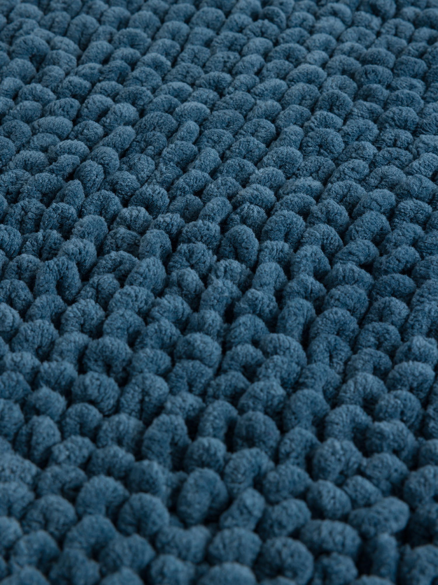 Tappeto bagno shaggy in ciniglia