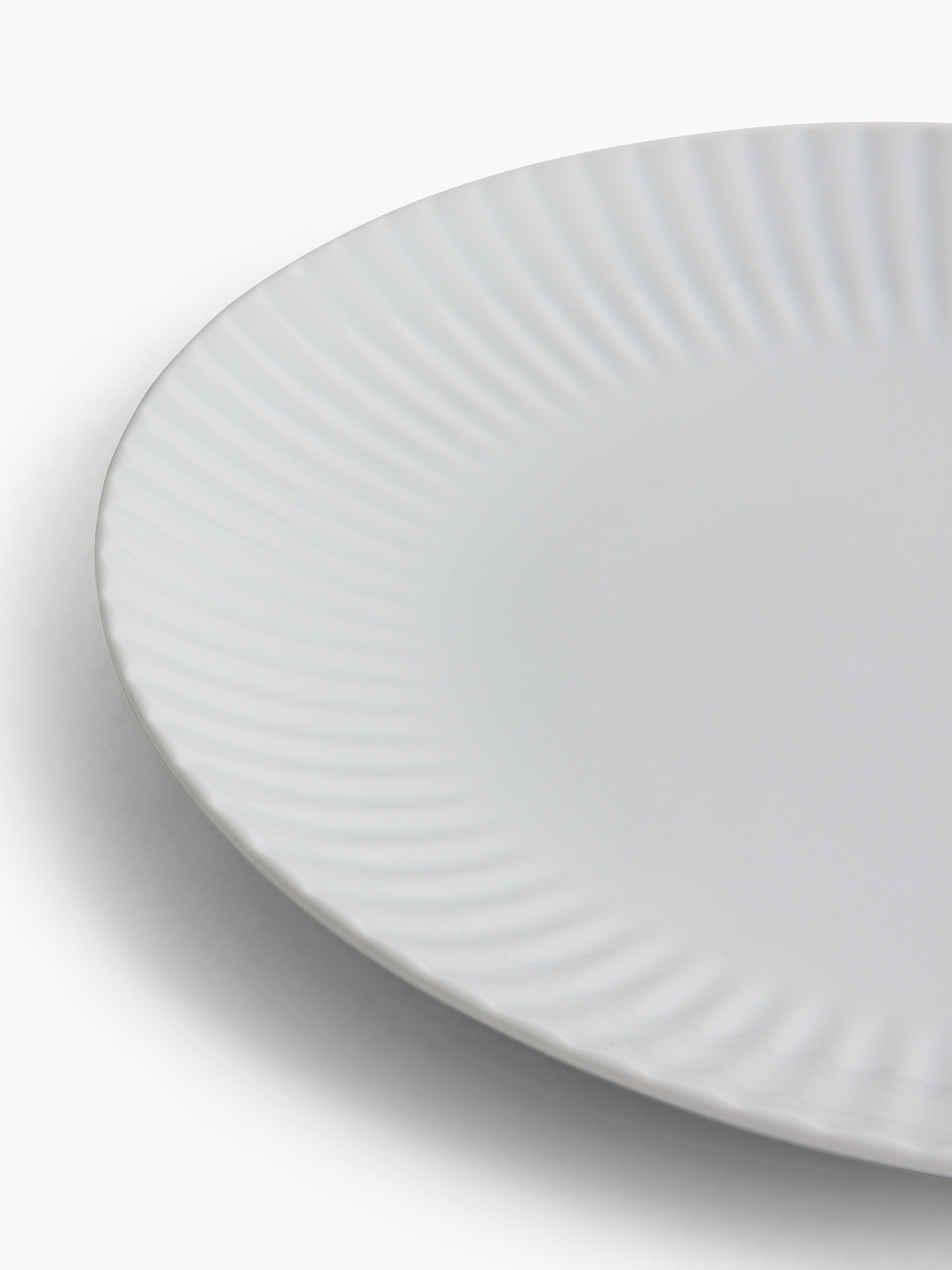 Piatto piano in porcellana Country chic