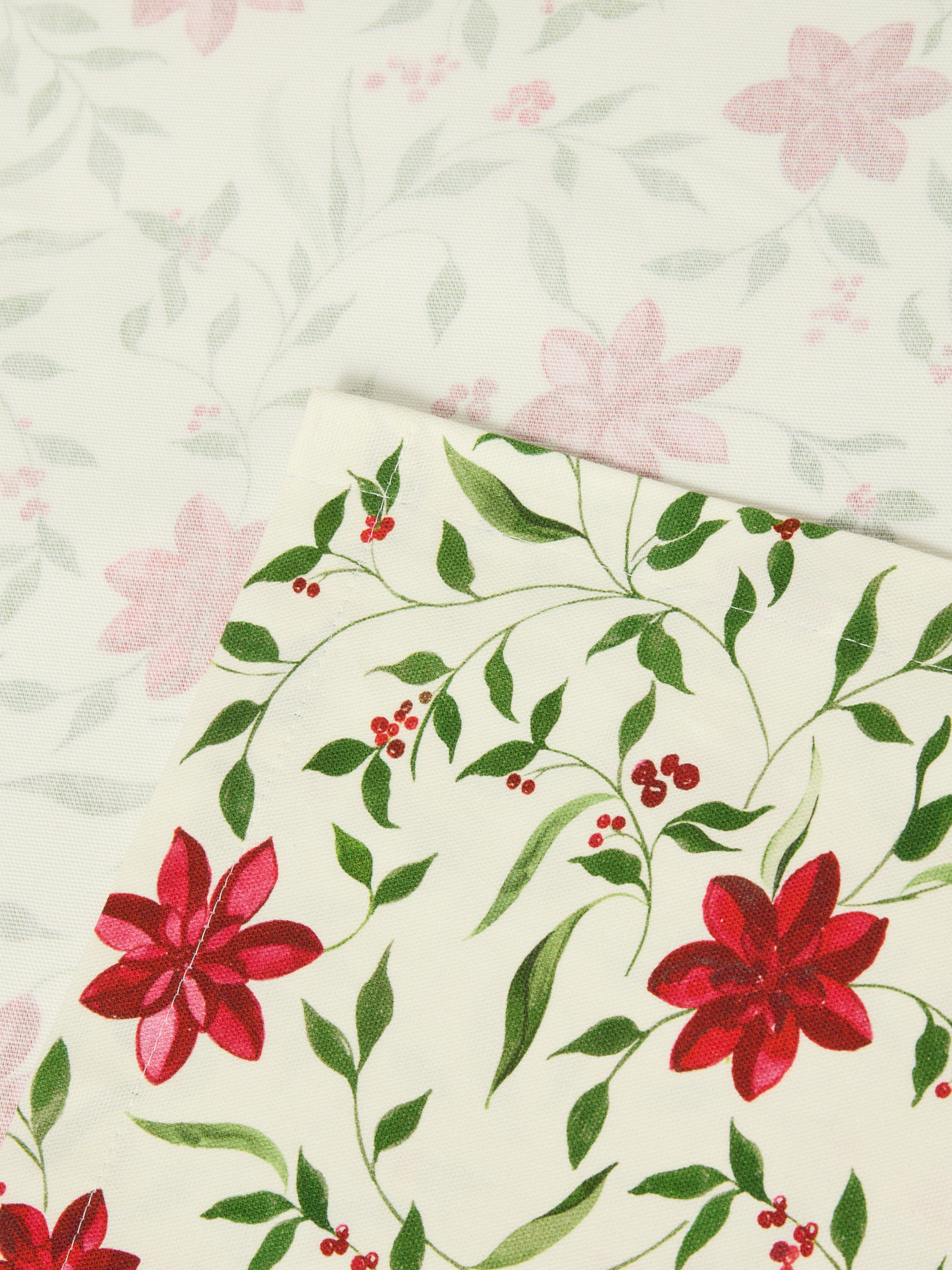 Telo arredo in panama di puro cotone stampato