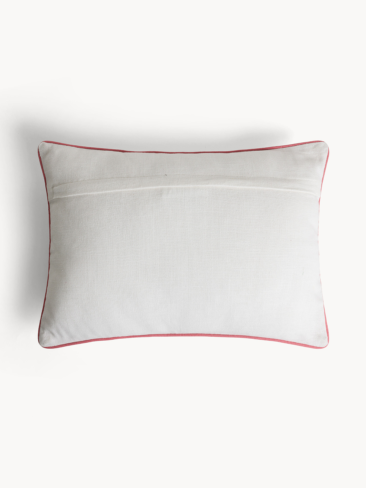 Cuscino 35x50 cm con ricami floreali