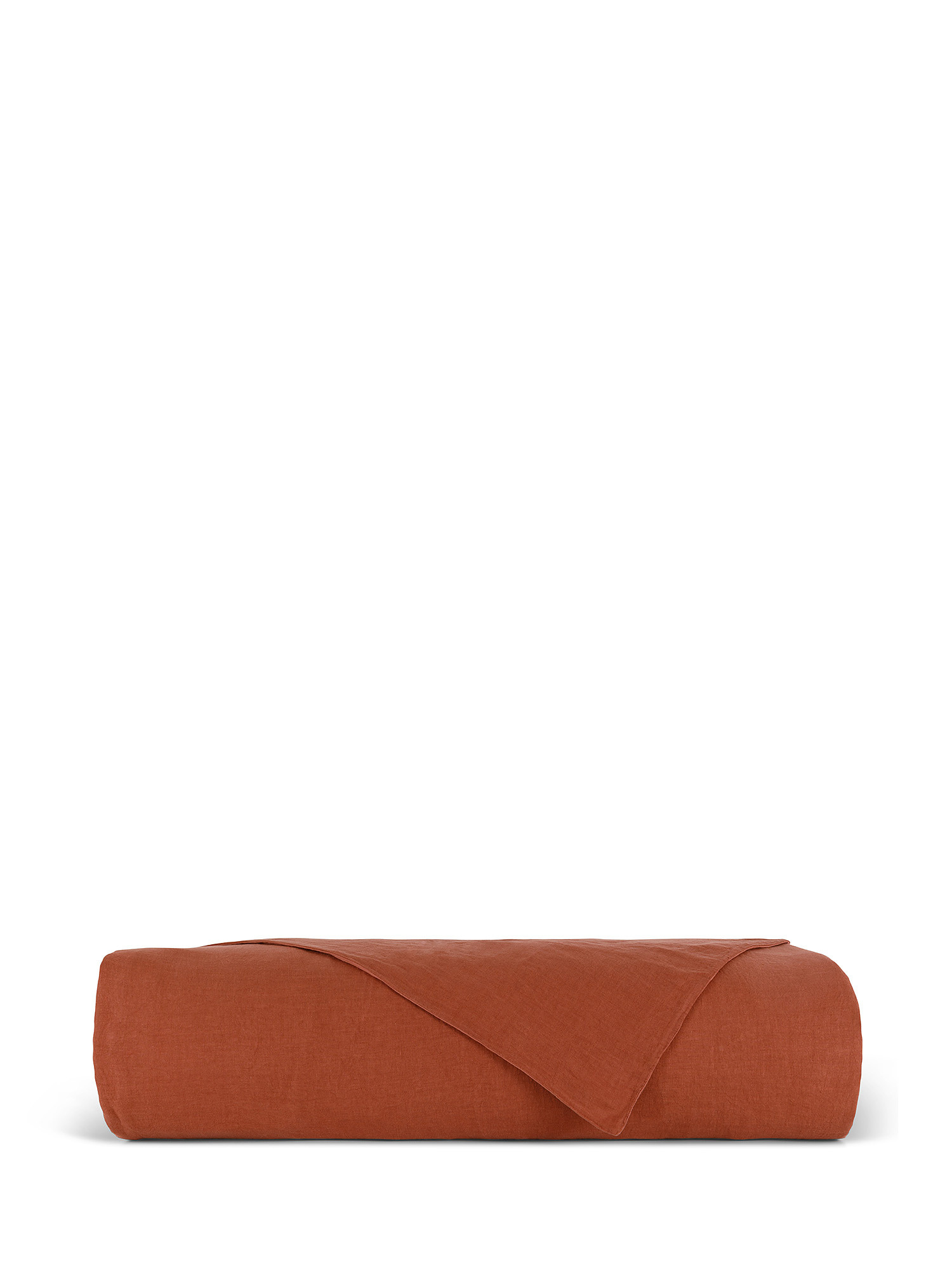 Copripiumino in lino e cotone tinta unita Zefiro