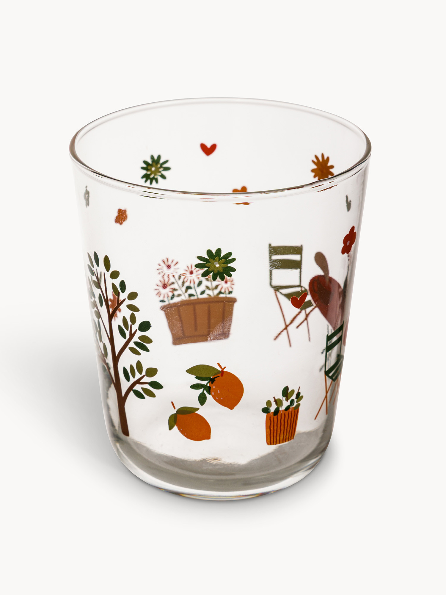 Bicchiere in vetro Country Farm