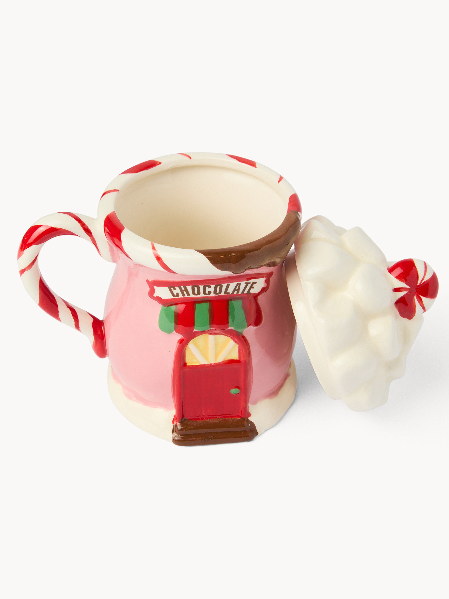 Mug in ceramica a forma di casetta