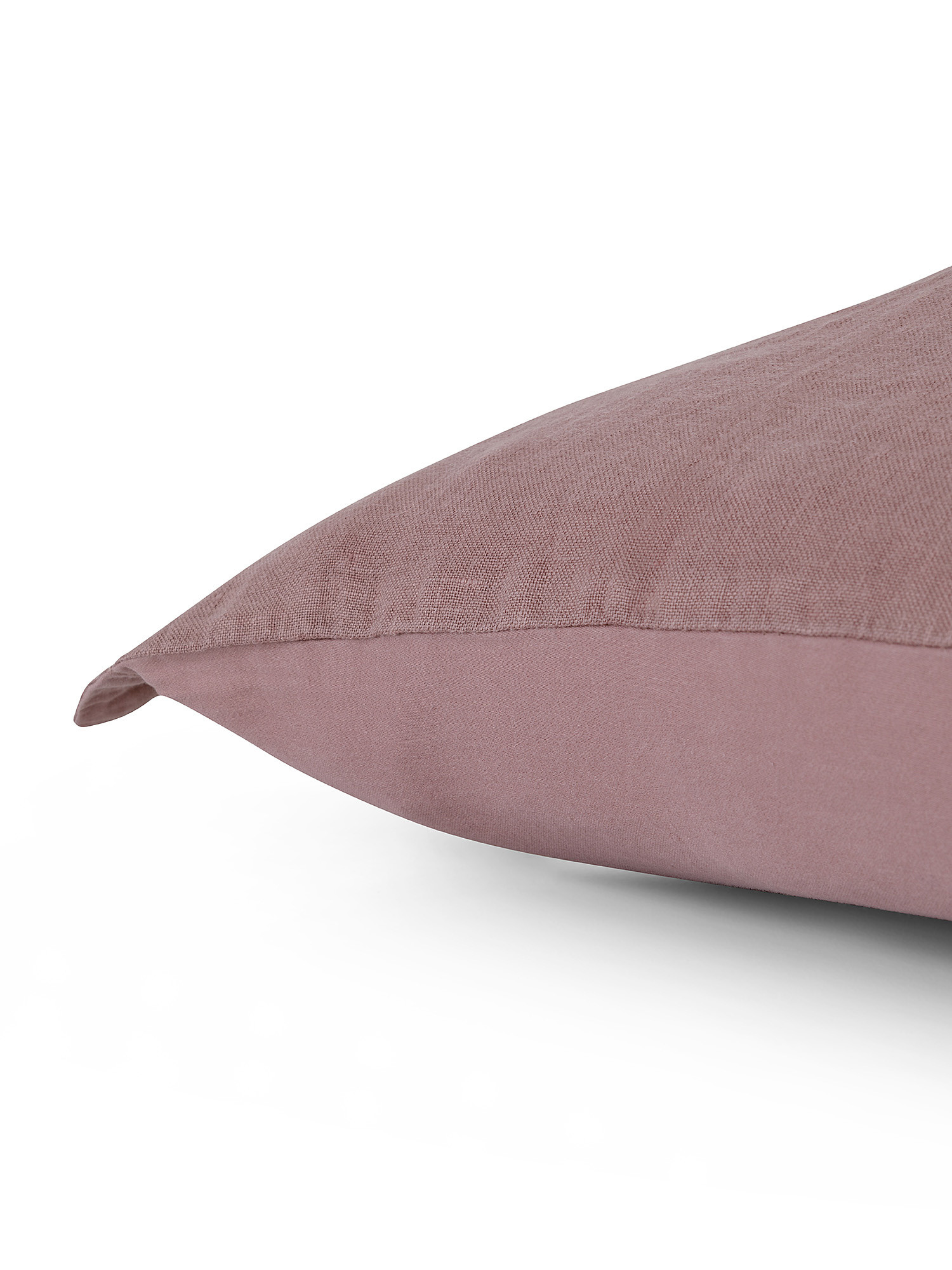 Federa in lino e cotone tinta unita Zefiro