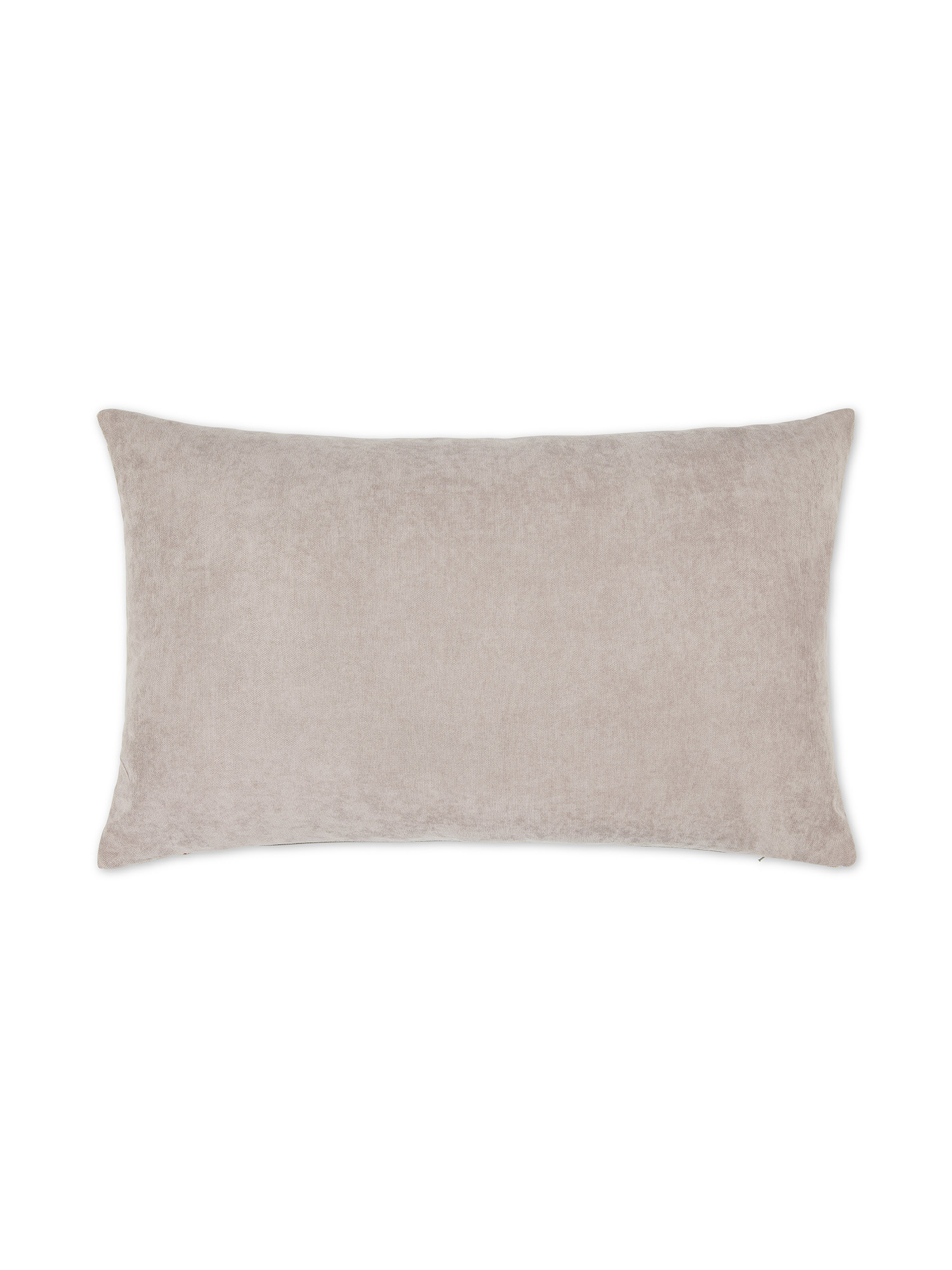 Cuscino 35x55 cm in velluto jacquard motivo geometrico