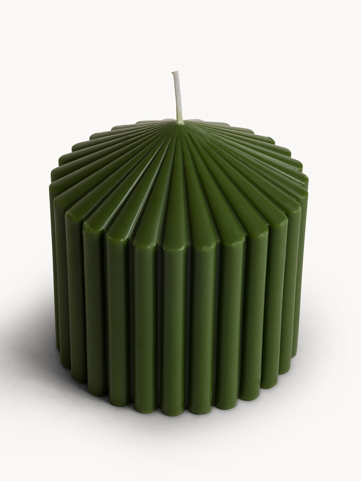 Candela a cilindro rigato