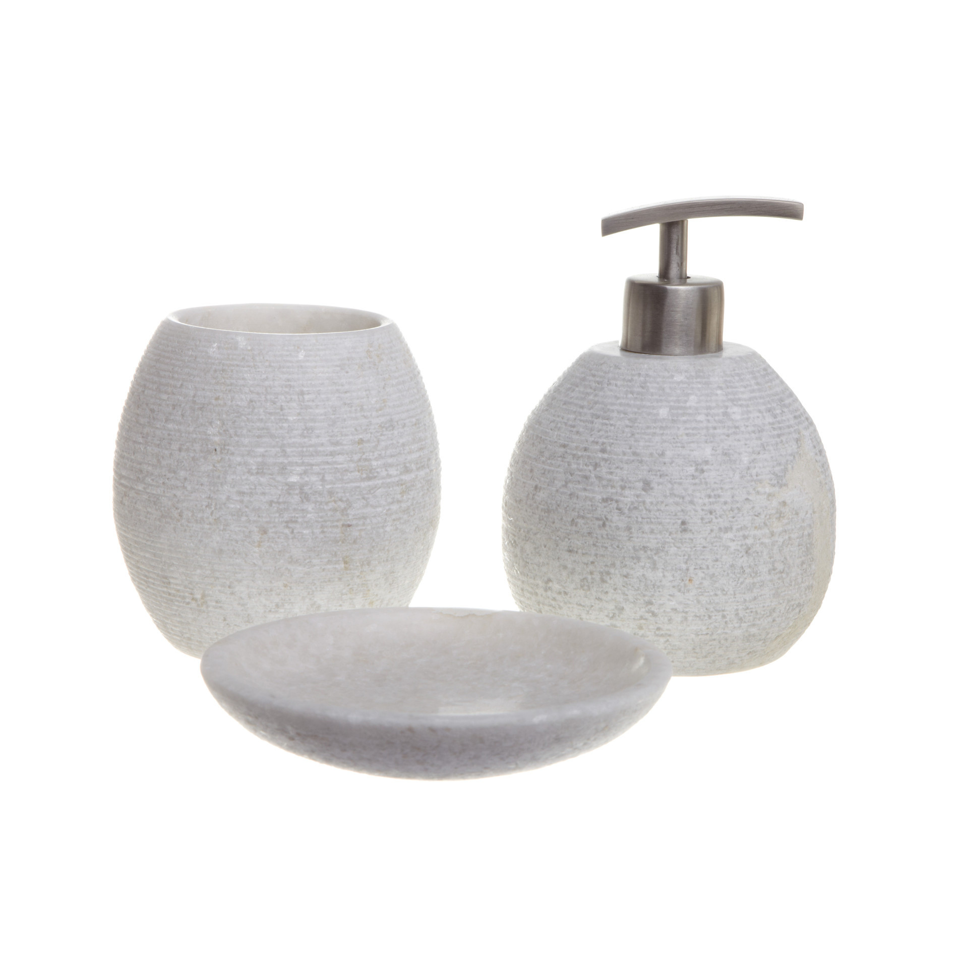 Portaspazzolino Marmo Rigato