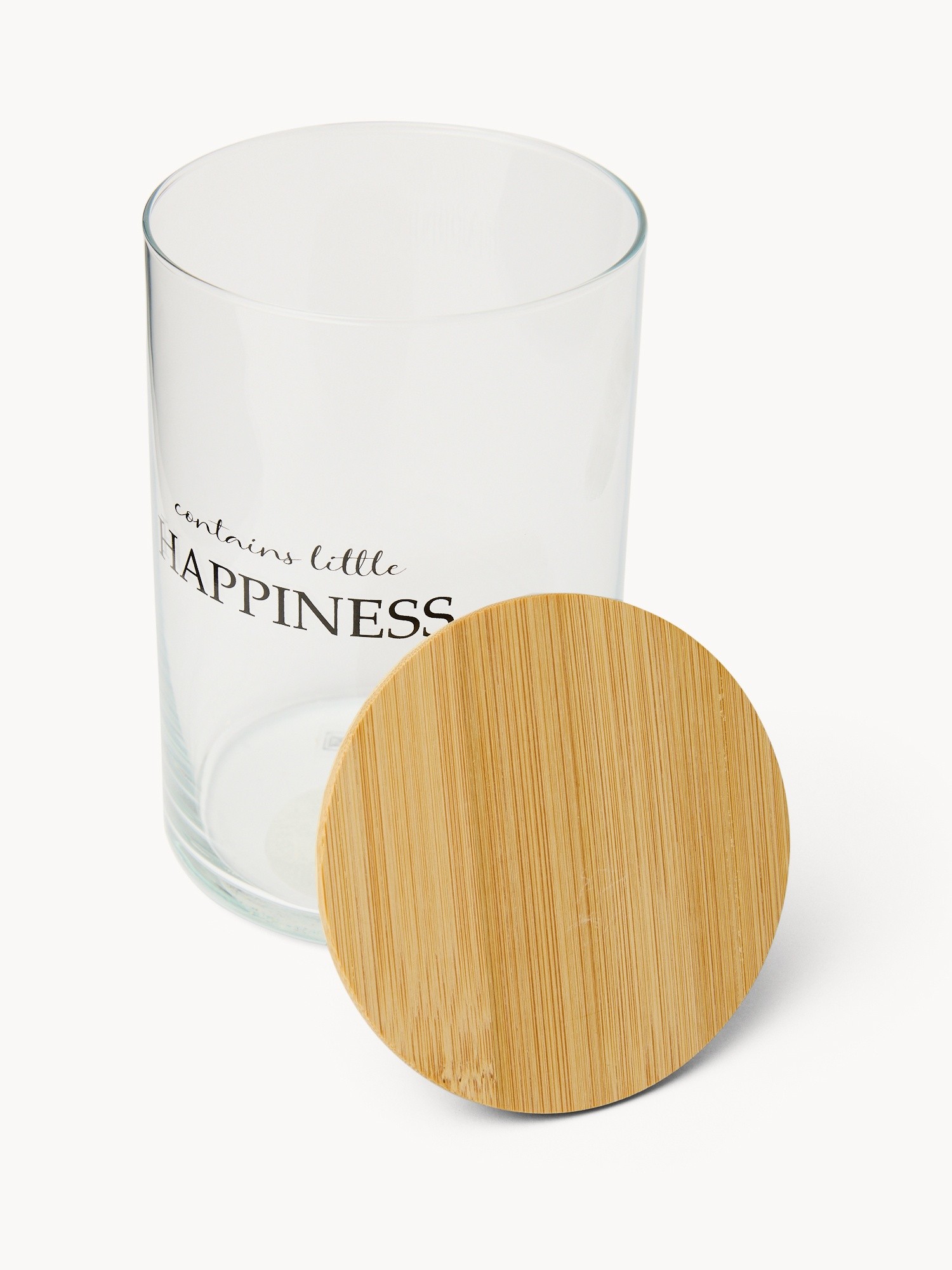Barattolo in vetro Happy - Prezzo di lancio