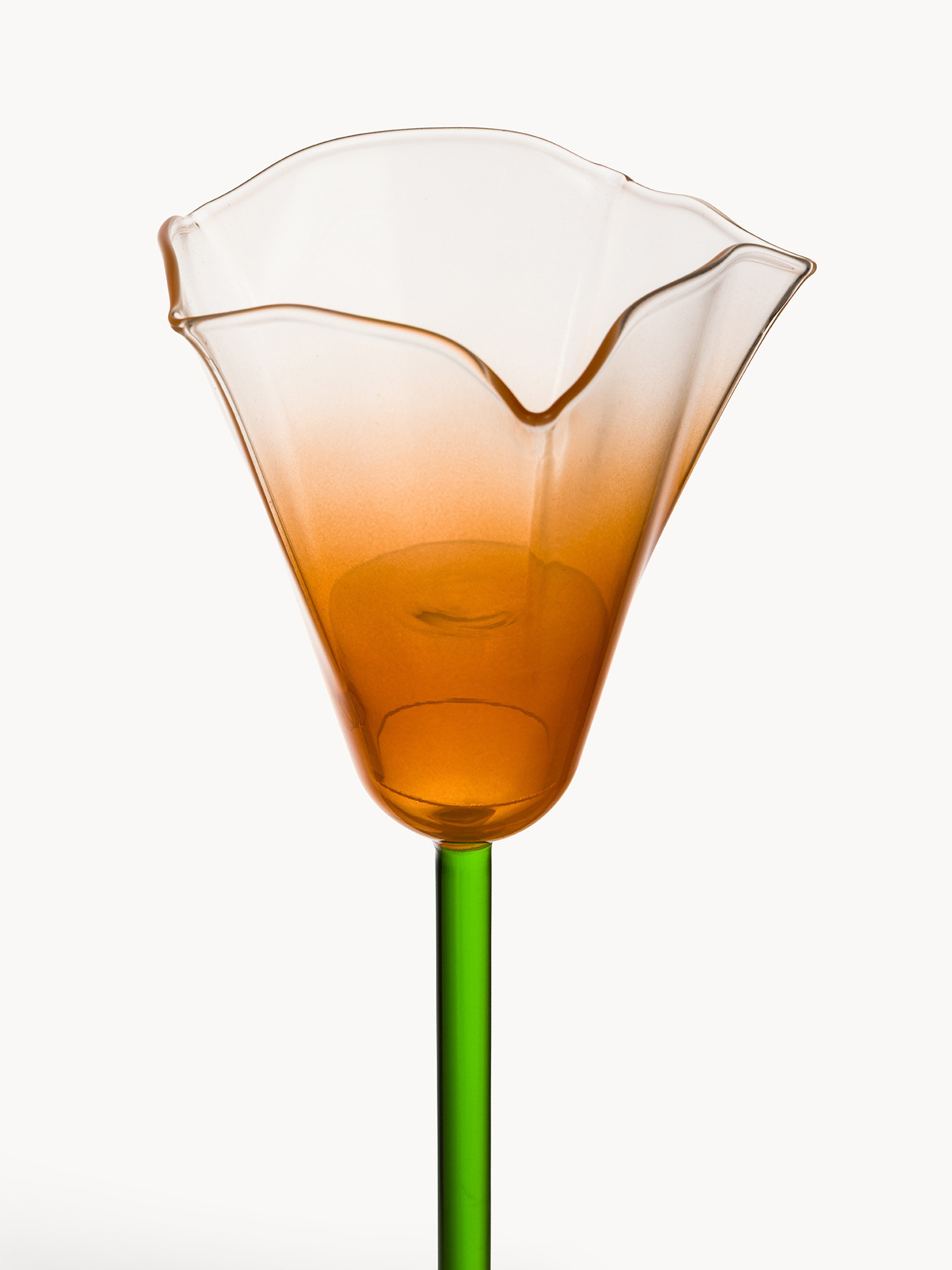 Porta t-light in vetro borosilicato