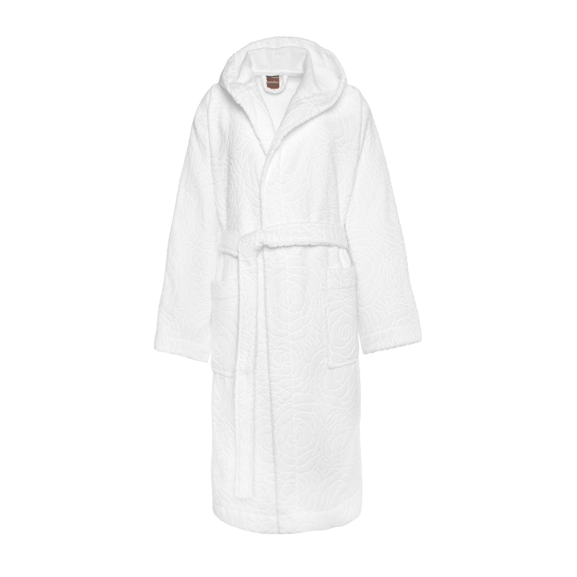 Accappatoio spugna puro cotone rose inglesi Portofino