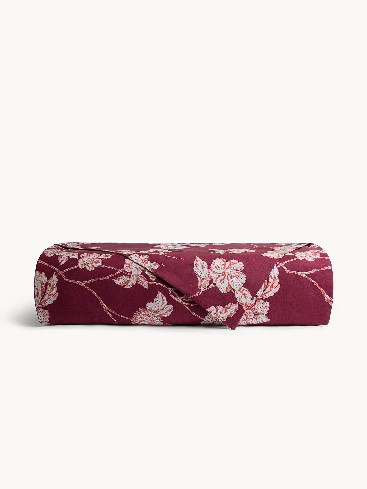 Lenzuolo liscio in cotone percalle double face