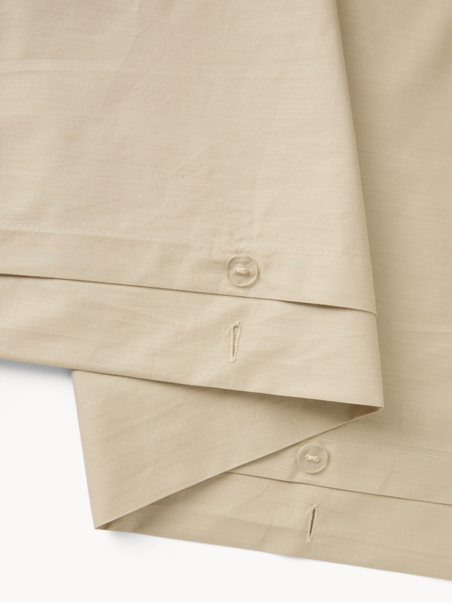 Lenzuolo con angoli in cotone percalle tinta unita - Prezzo di lancio