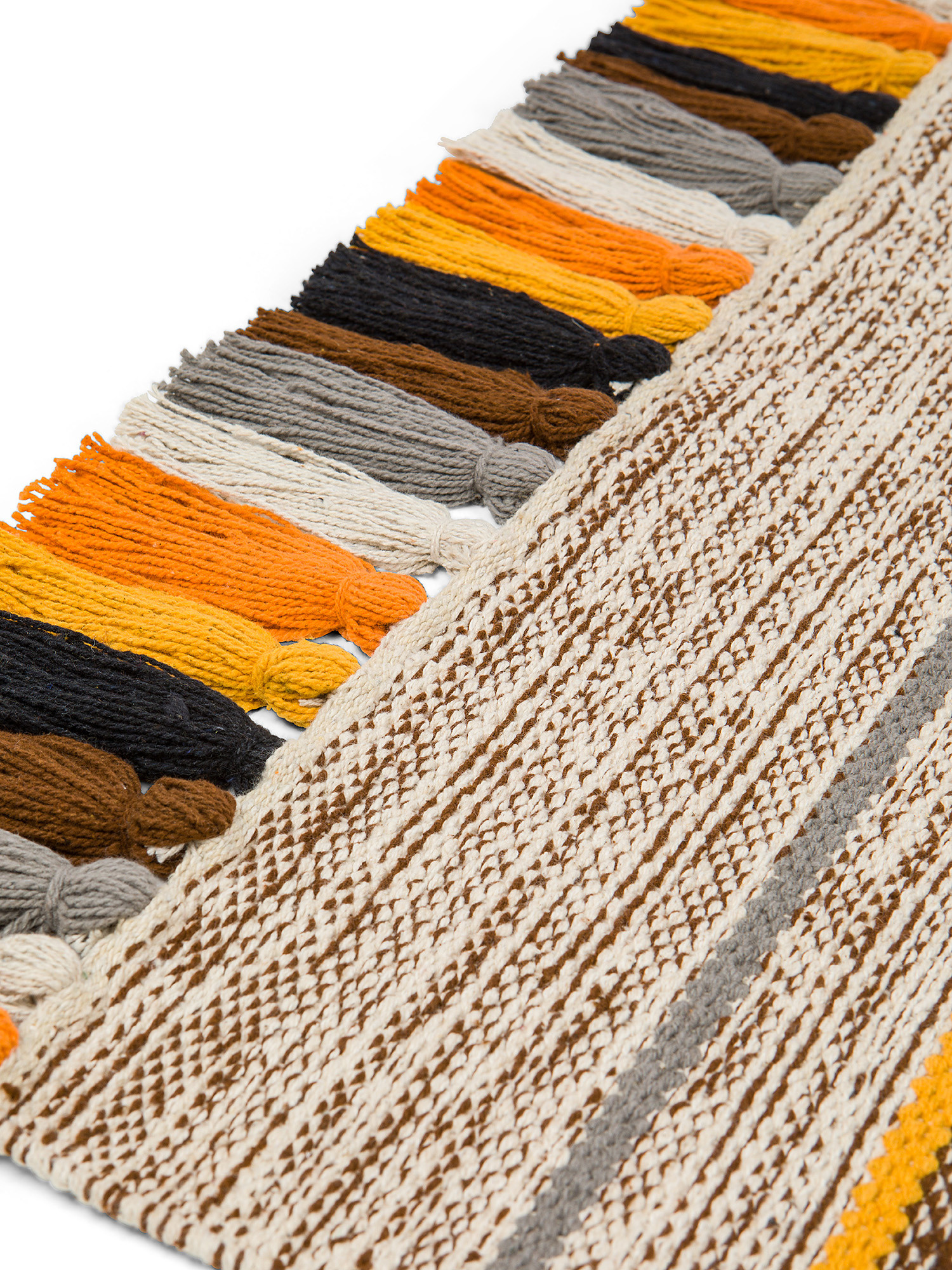 Tappeto da cucina in cotone motivo geometrico