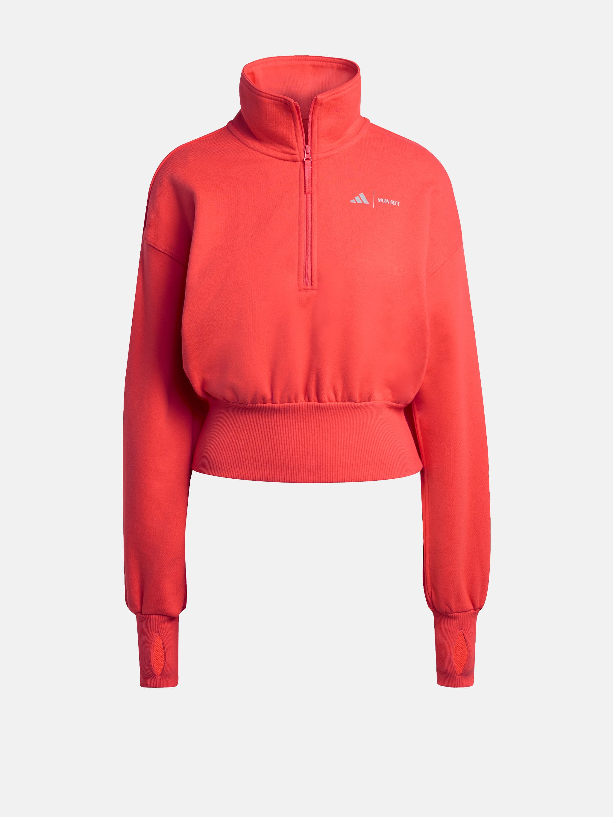 ADIDAS X MOON BOOT RED TRACKSUIT TOP