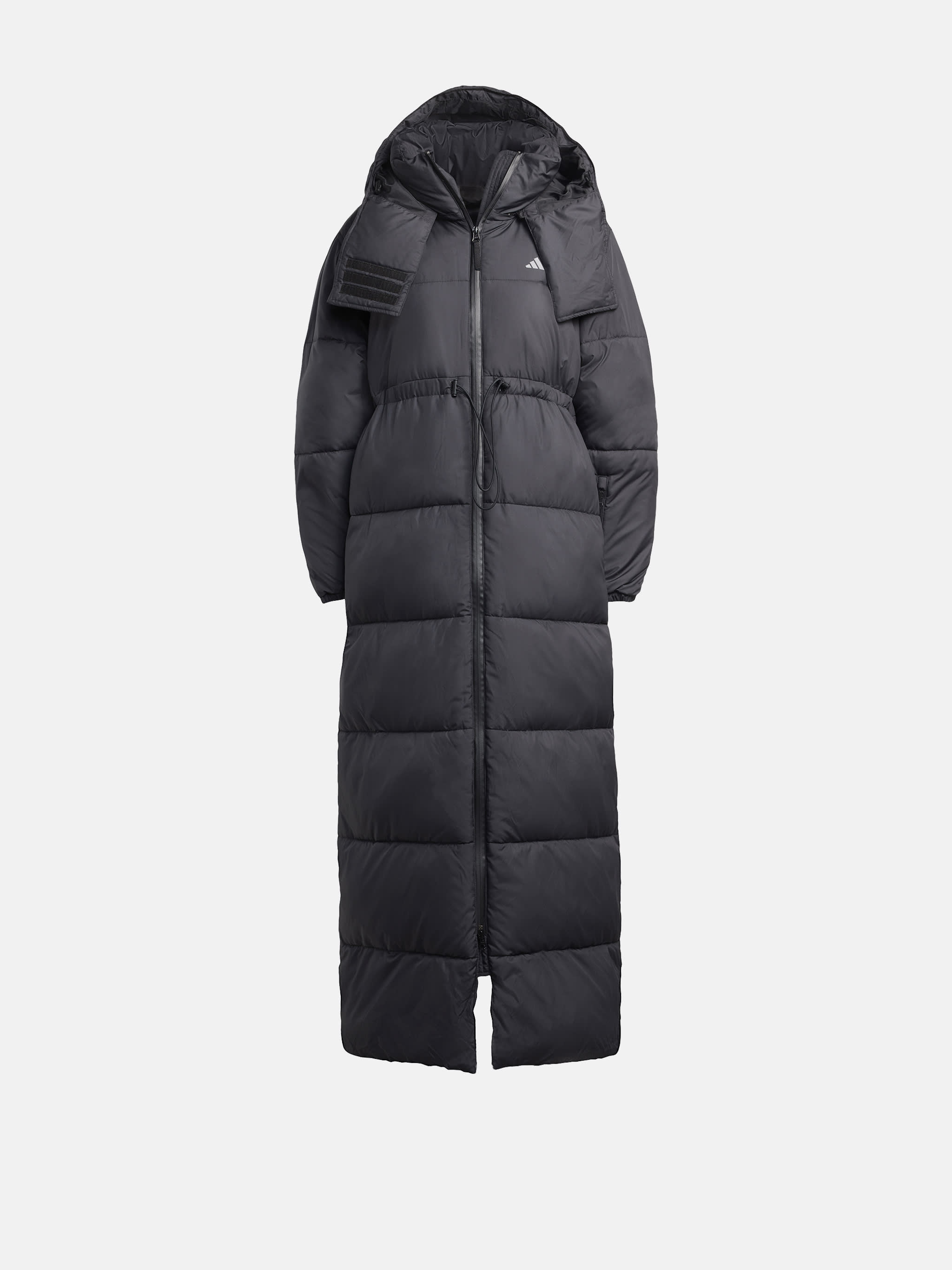 ADIDAS X MOON BOOT BLACK LONG PUFFER