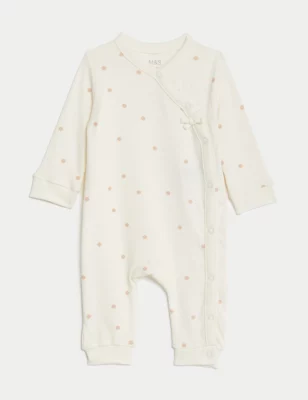 3pk Cotton Rich Spot Sleepsuits (6&trade;Lbs-3 Yrs)